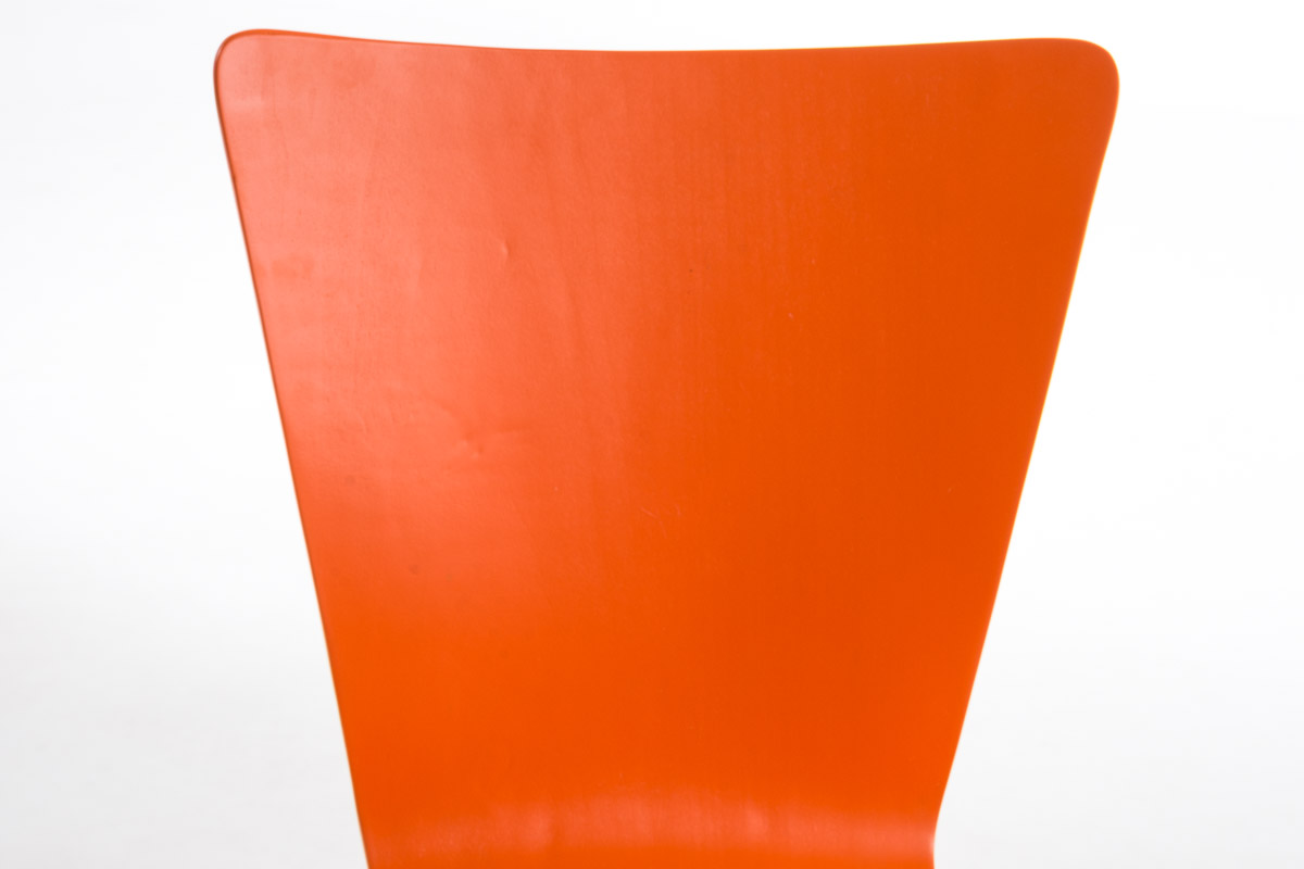 2er Set Besucherstuhl Aaron, orange