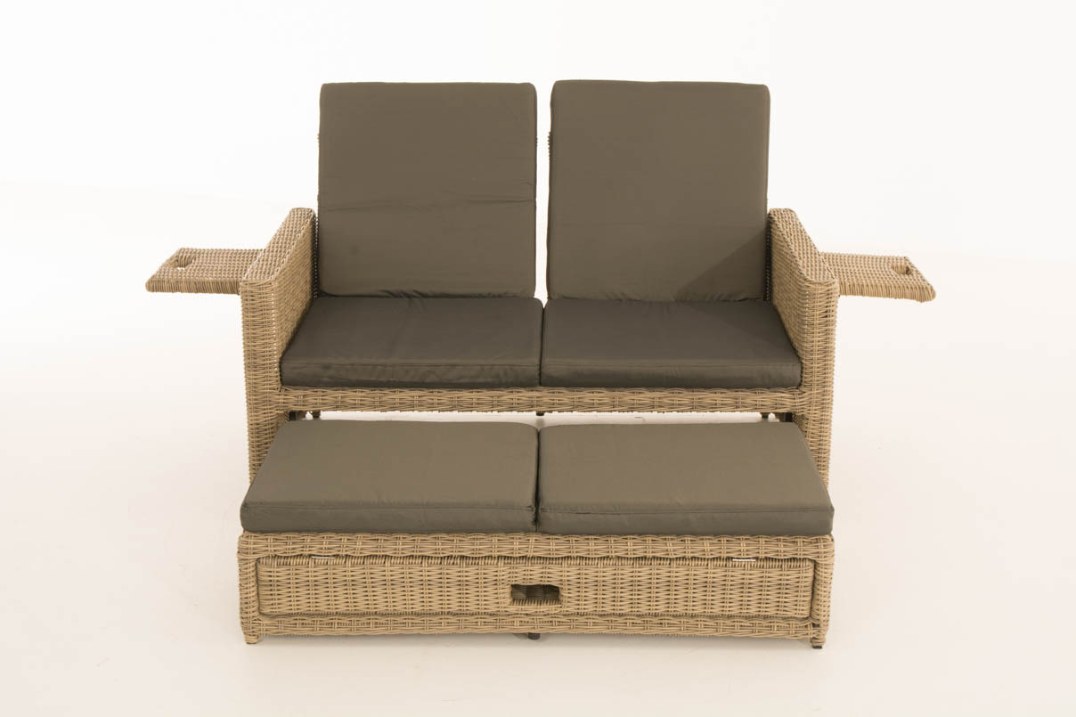 Sofa Ancona Anthrazit 5mm, natura