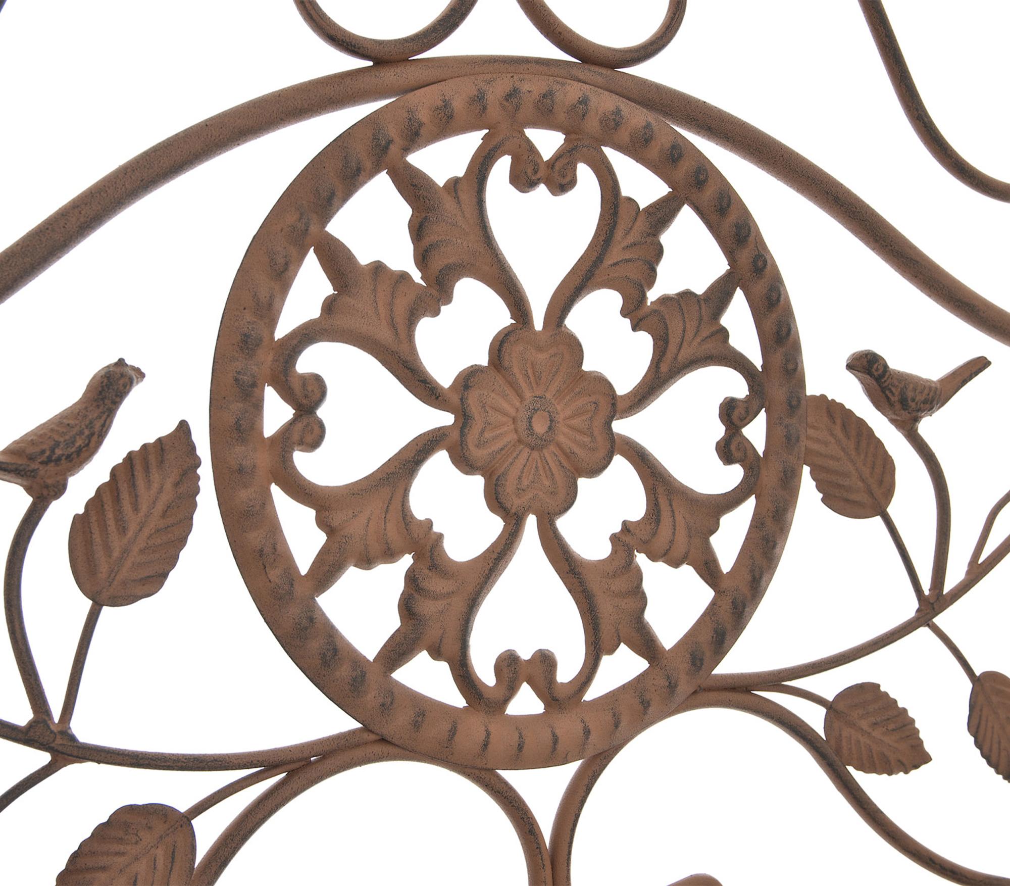 Standregal Flora, antik braun
