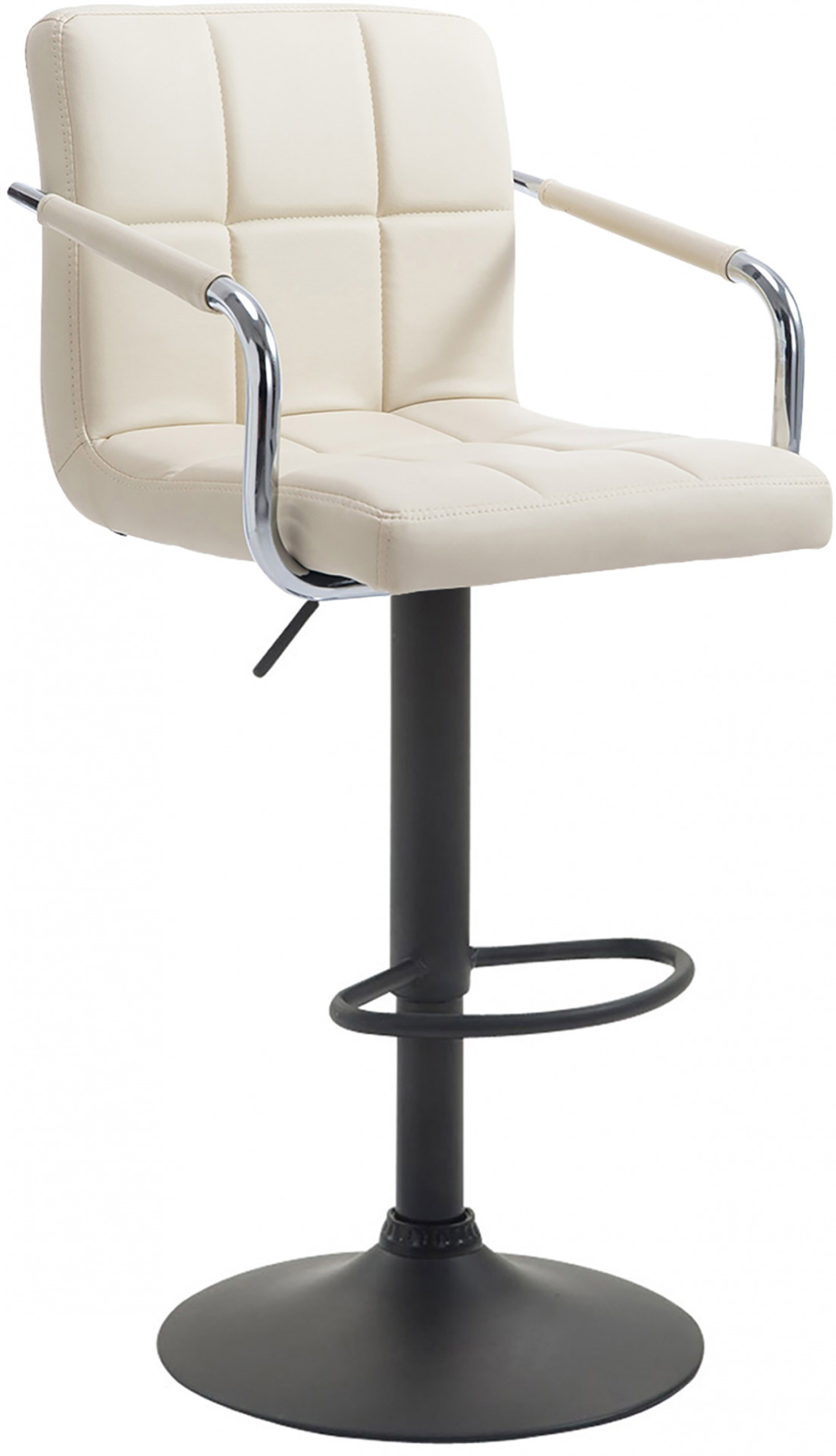 Barhocker Lucy V2 schwarz, creme