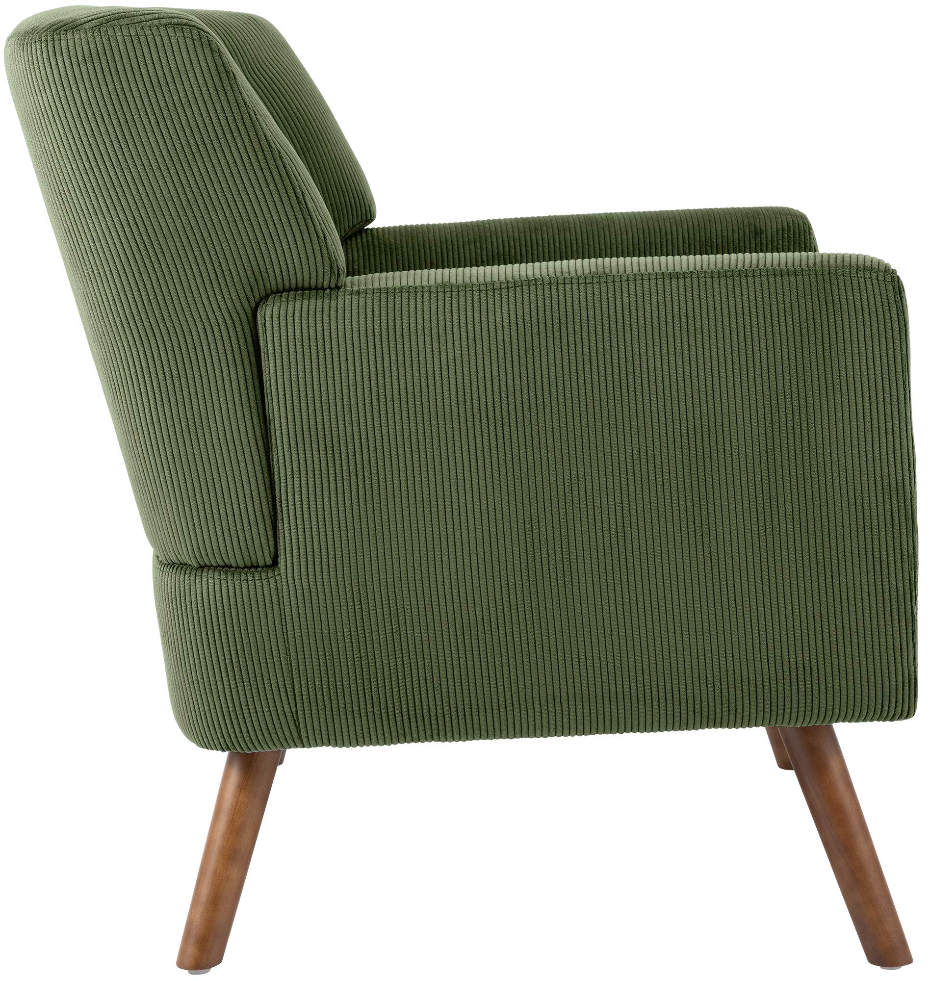 Sessel Kioni Cord, grün