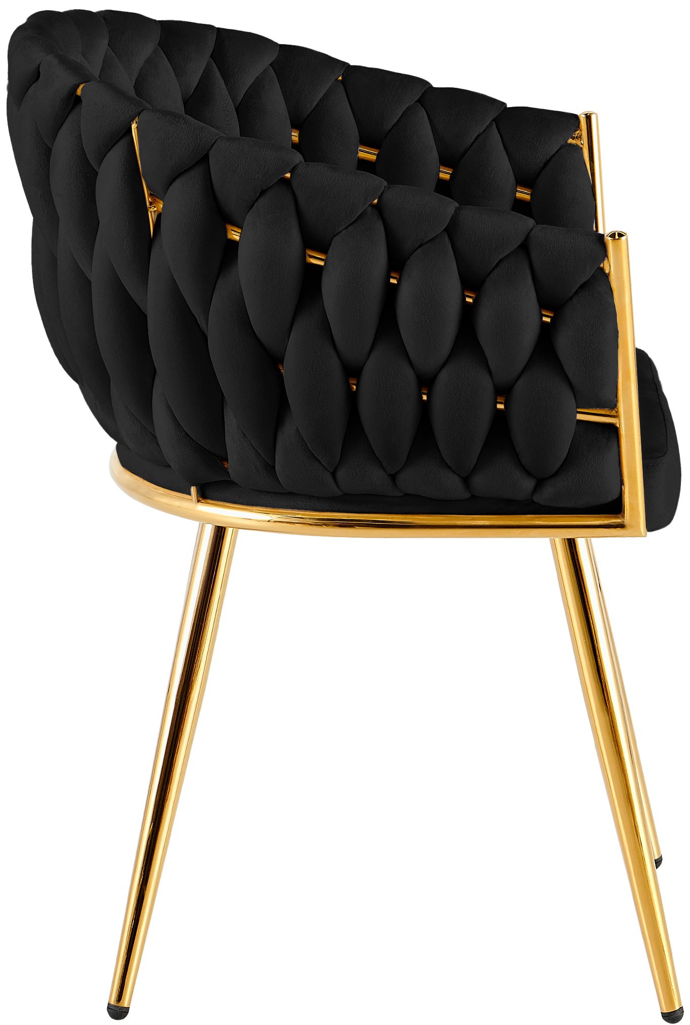 Esszimmerstuhl Molise gold, schwarz