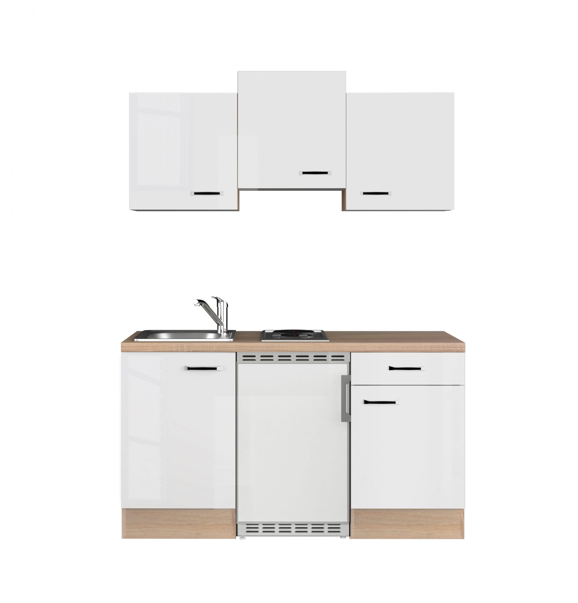 Singleküche Valero 150 cm mit E-Geräten