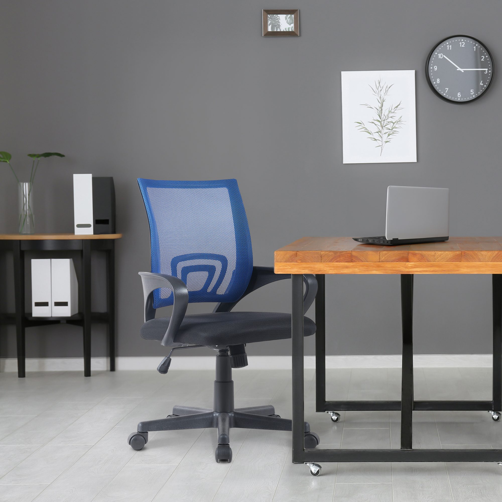 Bürostuhl Genius, blau