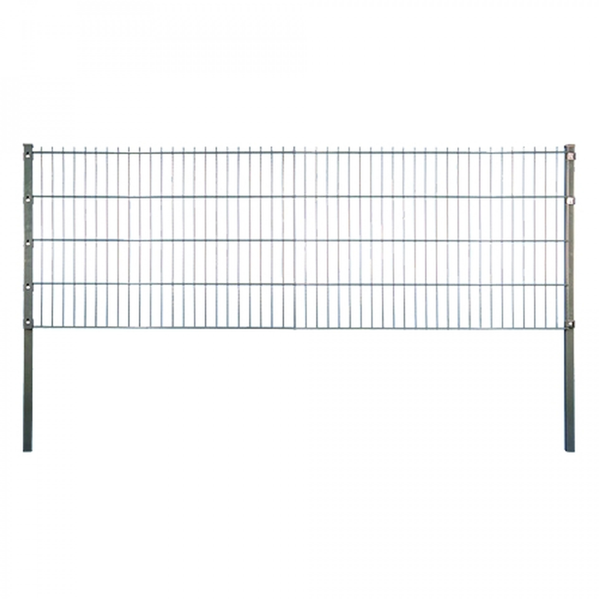 JUMBO Doppelstabmatte RAL 7016 anthrazit, 2500 x 630 mm, MW 200/50, Stäbe 8/6/8 mm