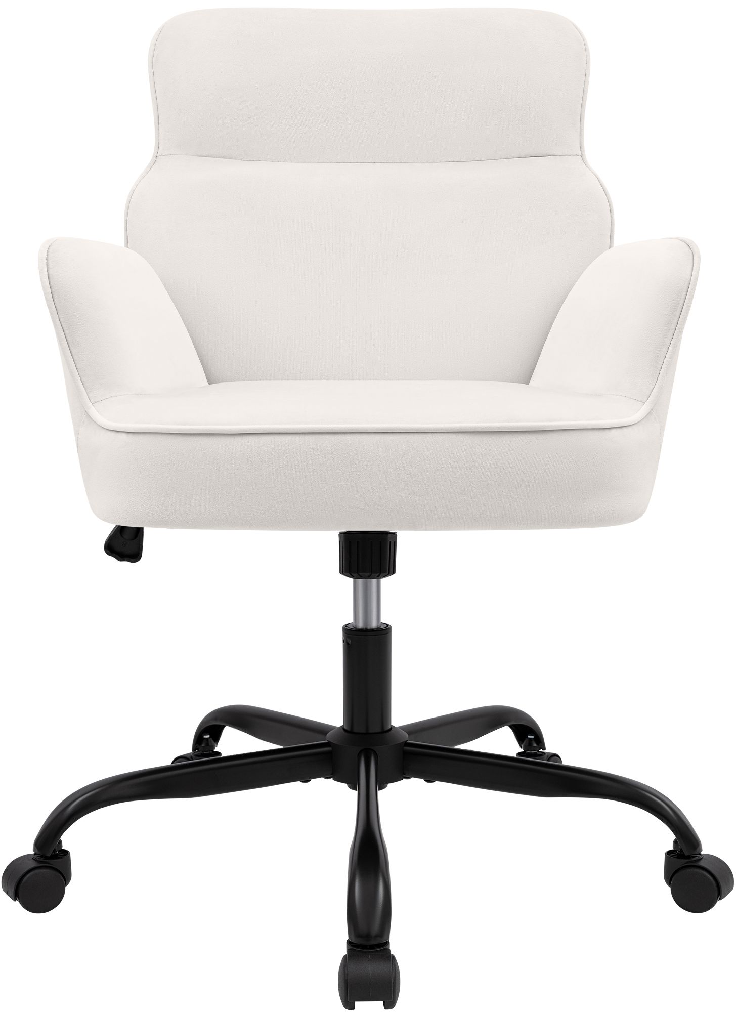 Bürostuhl Amado Samt, creme
