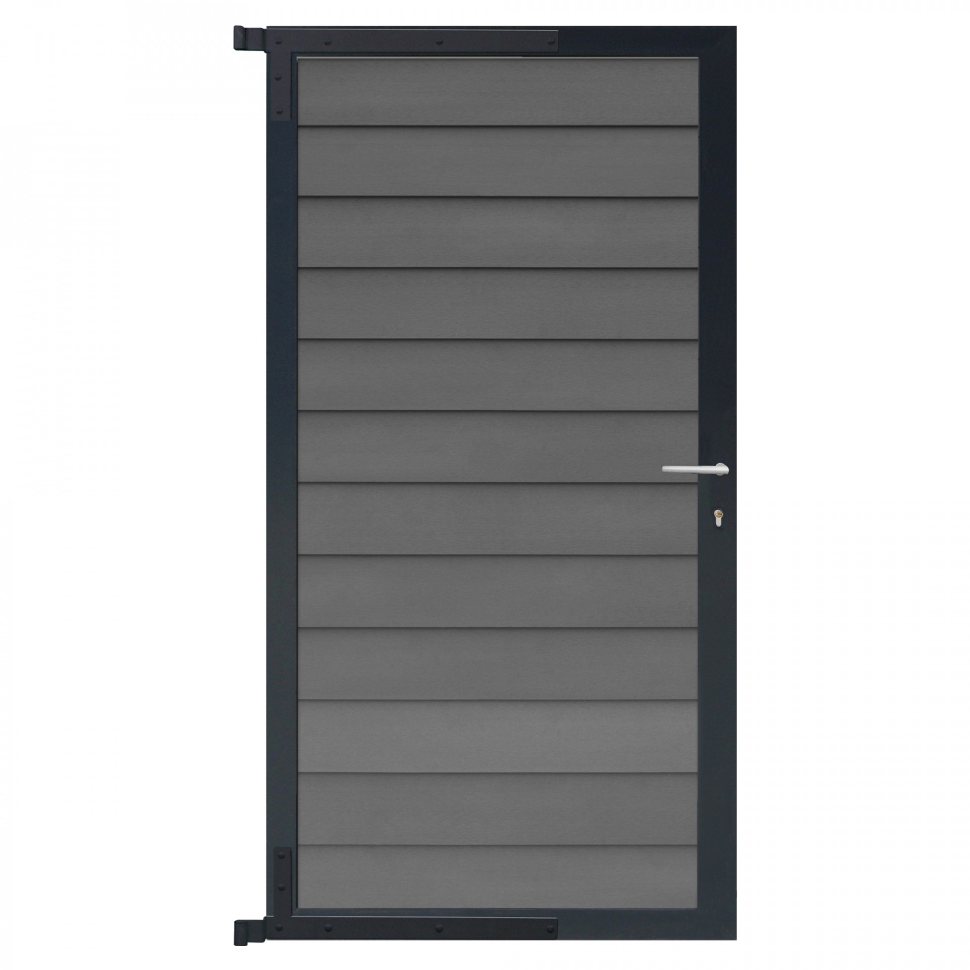 SKÄR-Tor-Komplettset, 90 x 173 cm, schiefergrau/anthrazit
