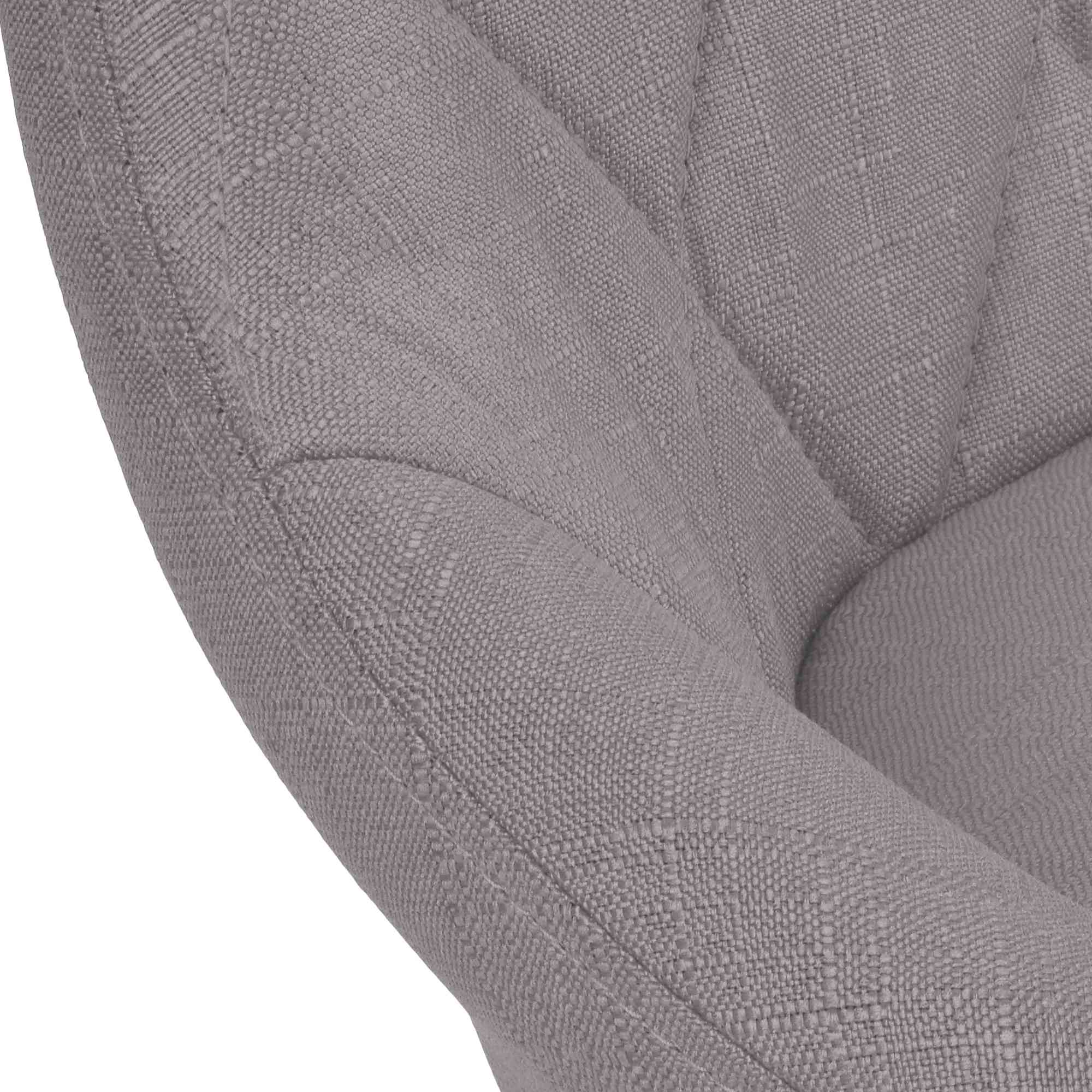 Barhocker Lazio Stoff schwarz, grau