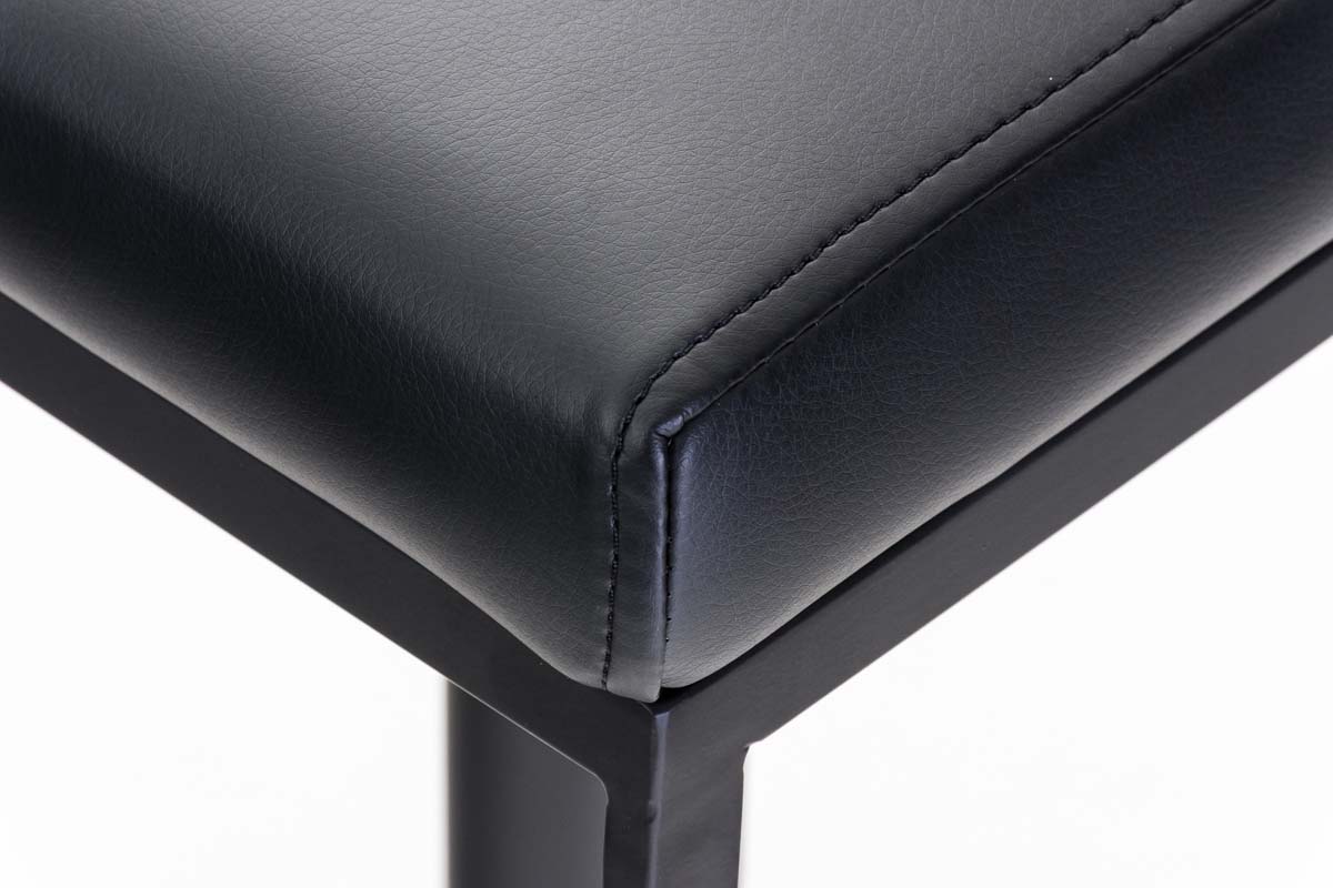 Barhocker Panama B Kunstleder, schwarz