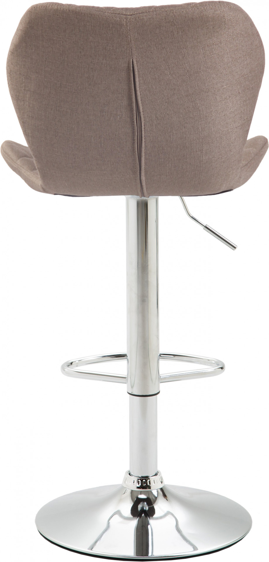Barhocker Cork Stoff chrom, taupe