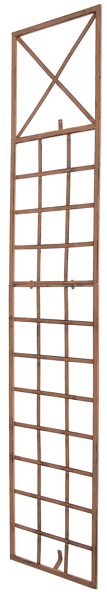 2er Set Rankgitter Trigo, antik braun