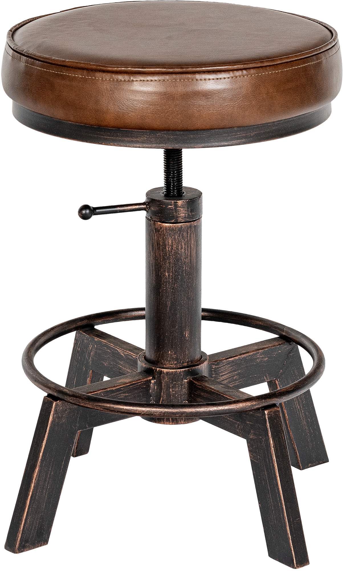2er Set Hocker Destin, bronze
