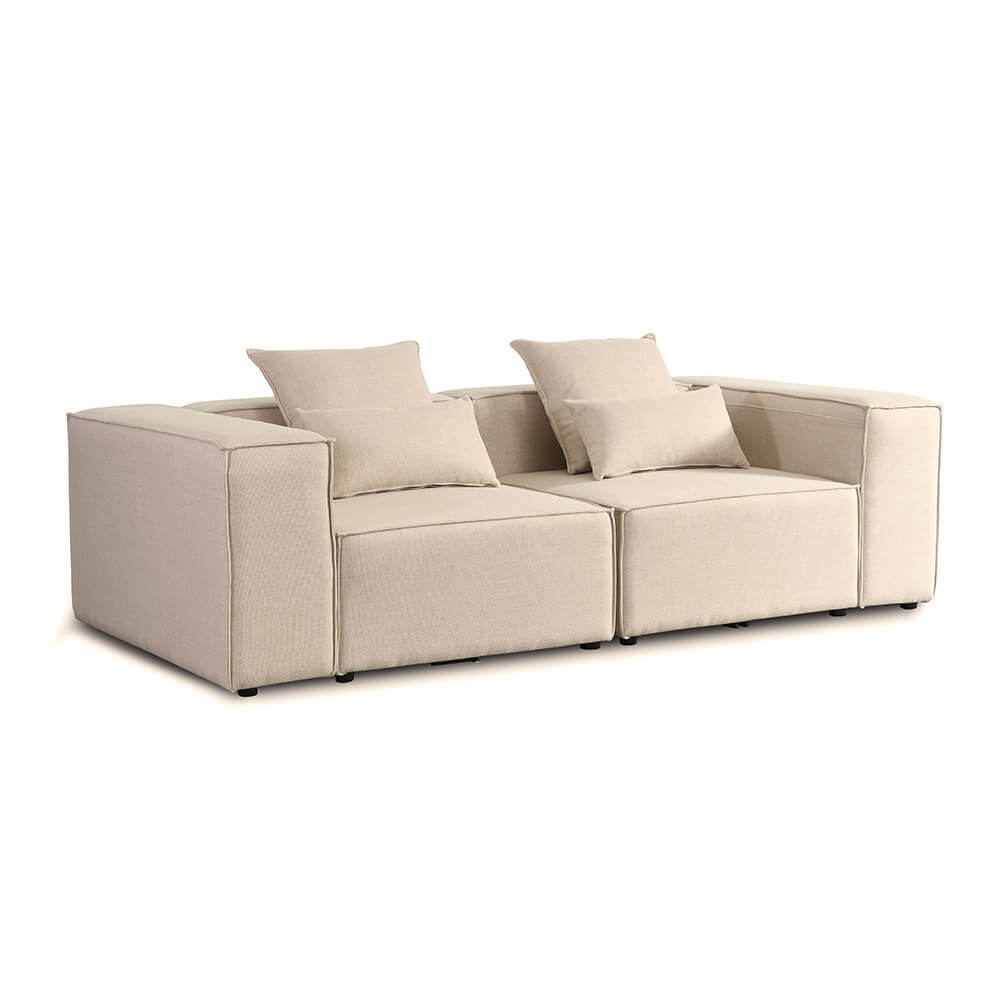 Modulares Sofa VERONA S - 240 x 120 cm Beige