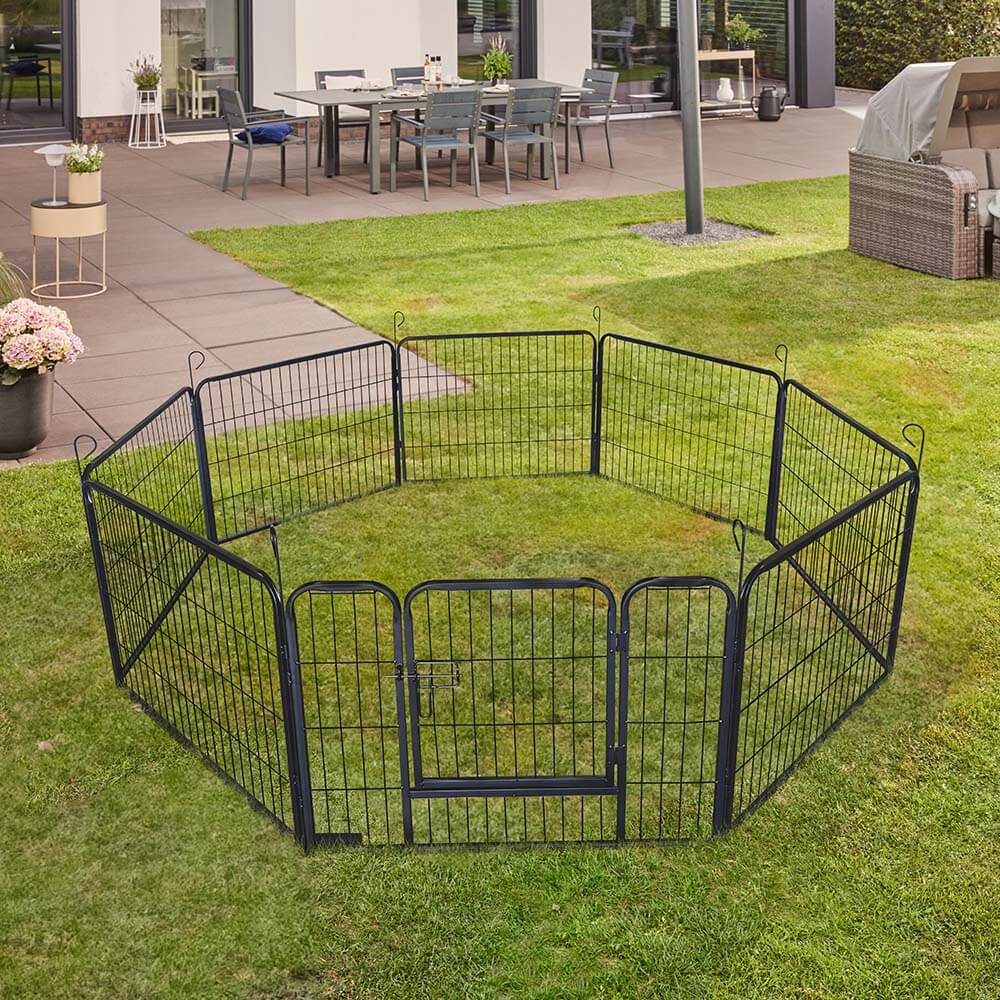 Welpenauslauf BARKI 80 x 60 cm / 8-teilig