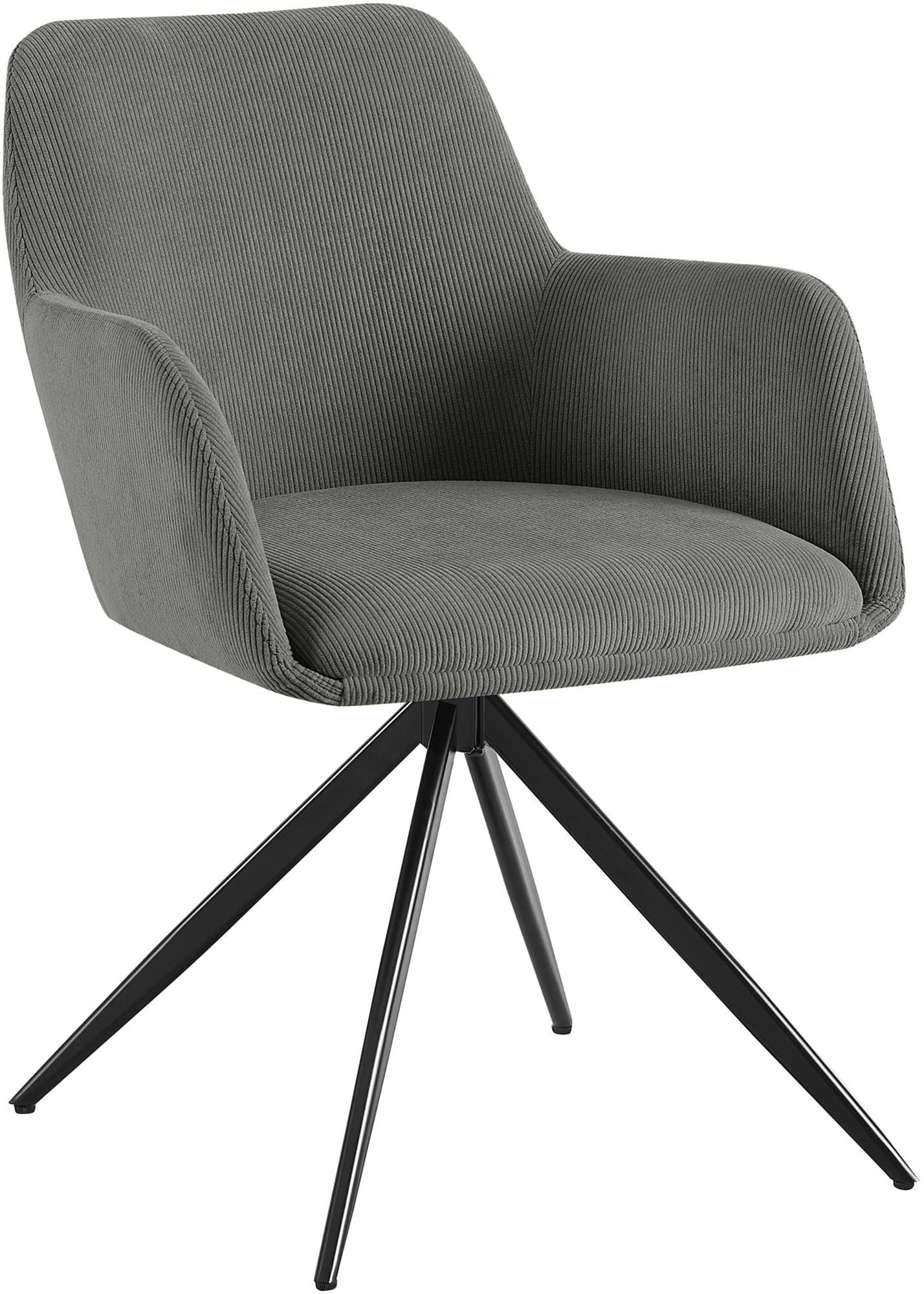 Esszimmerstuhl Olema Cord, grau