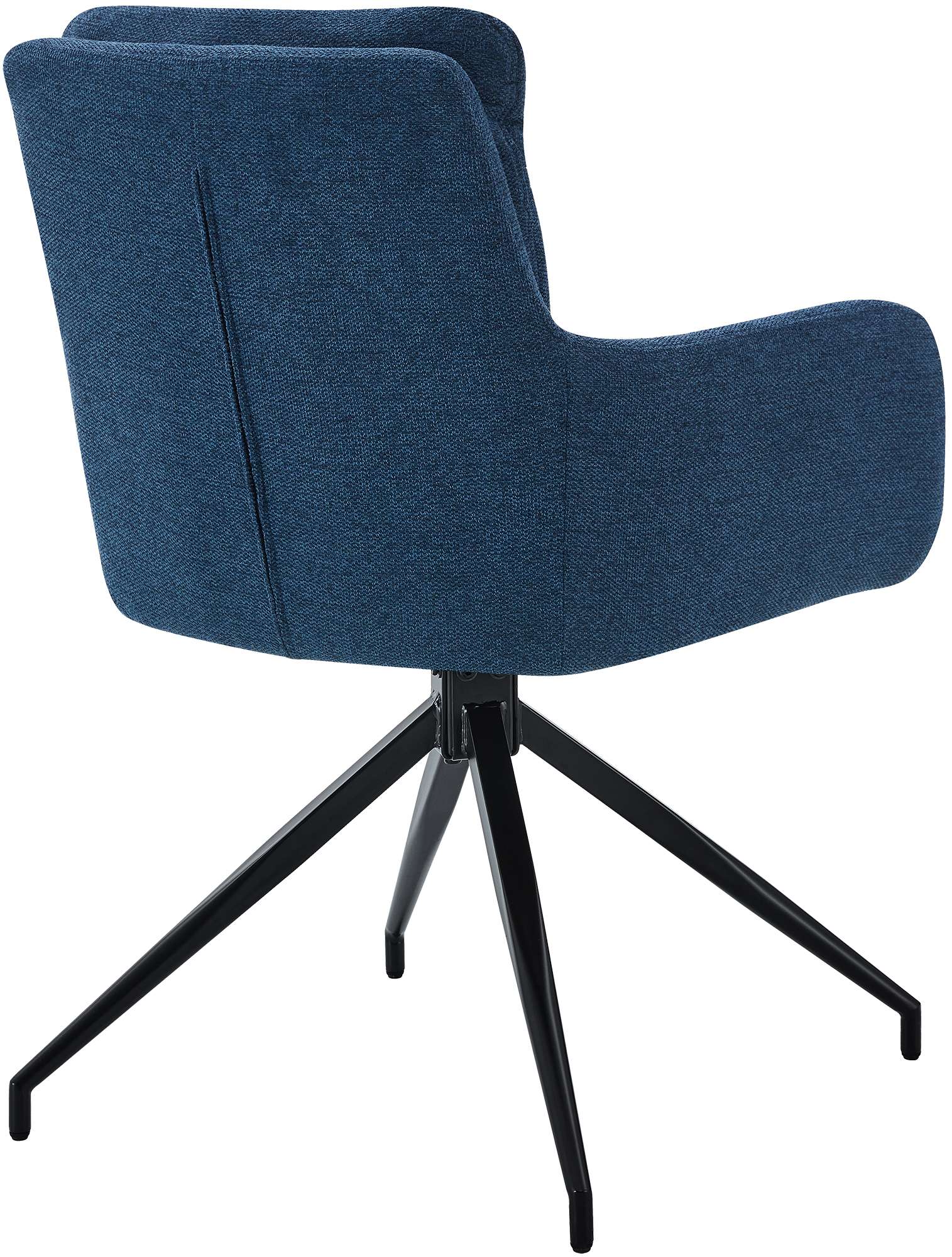 Esszimmerstuhl Somers Stoff, blau