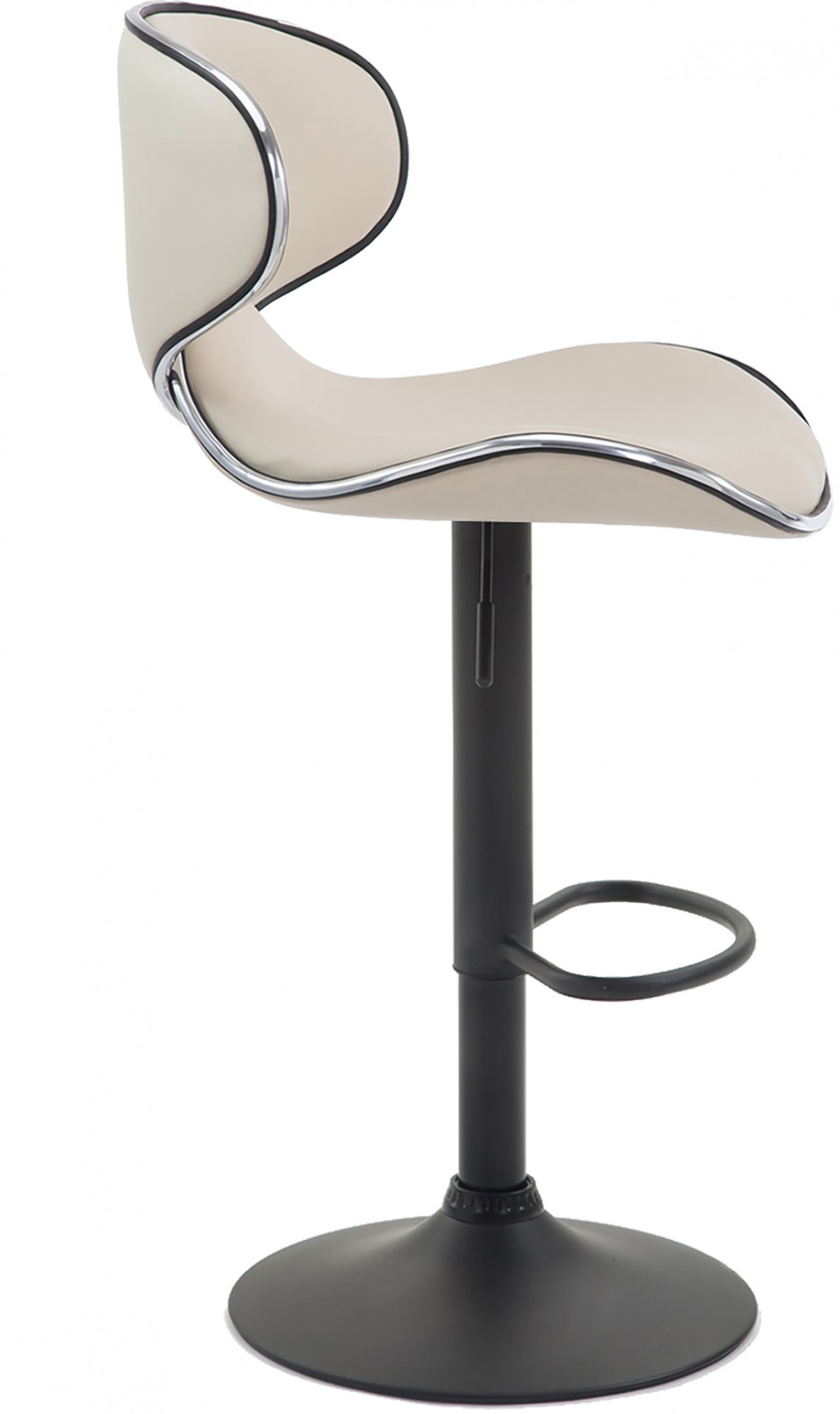 Barhocker Las Vegas V2 schwarz, creme
