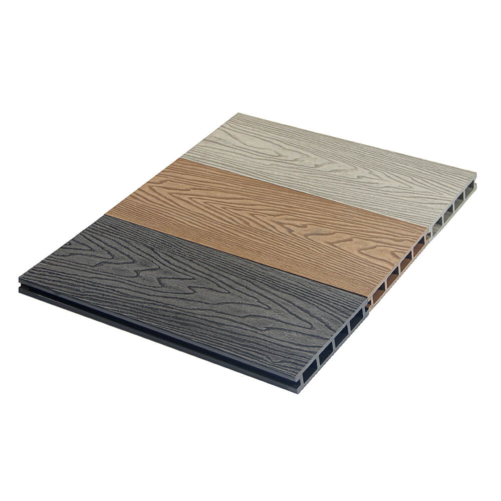 WPC Terrassendielen SAMANA PREMIUM Komplettset (inkl. Unterkonstruktion) - Anthrazit 20m²