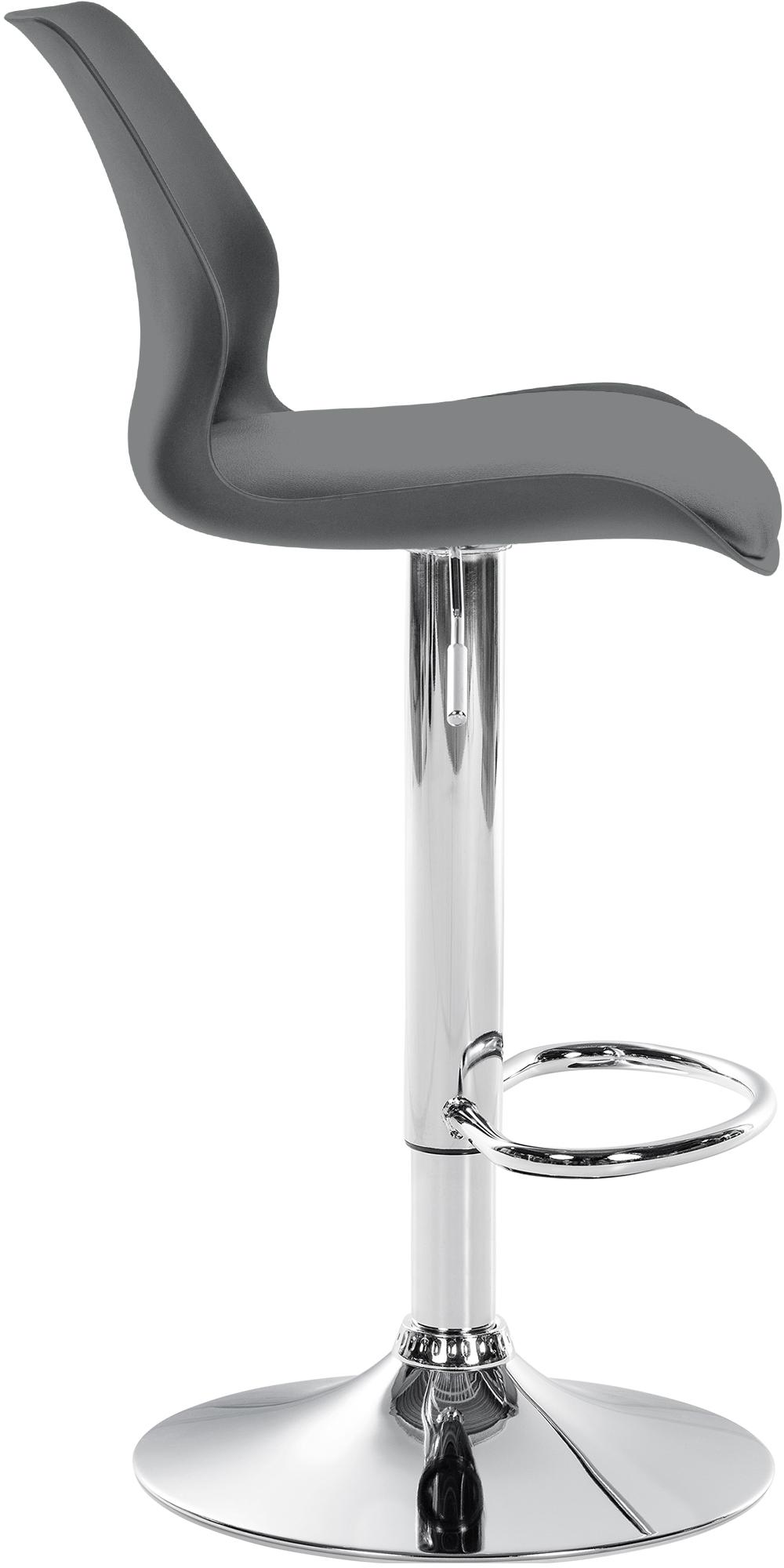 Barhocker Gilbert Kunststoff, grau