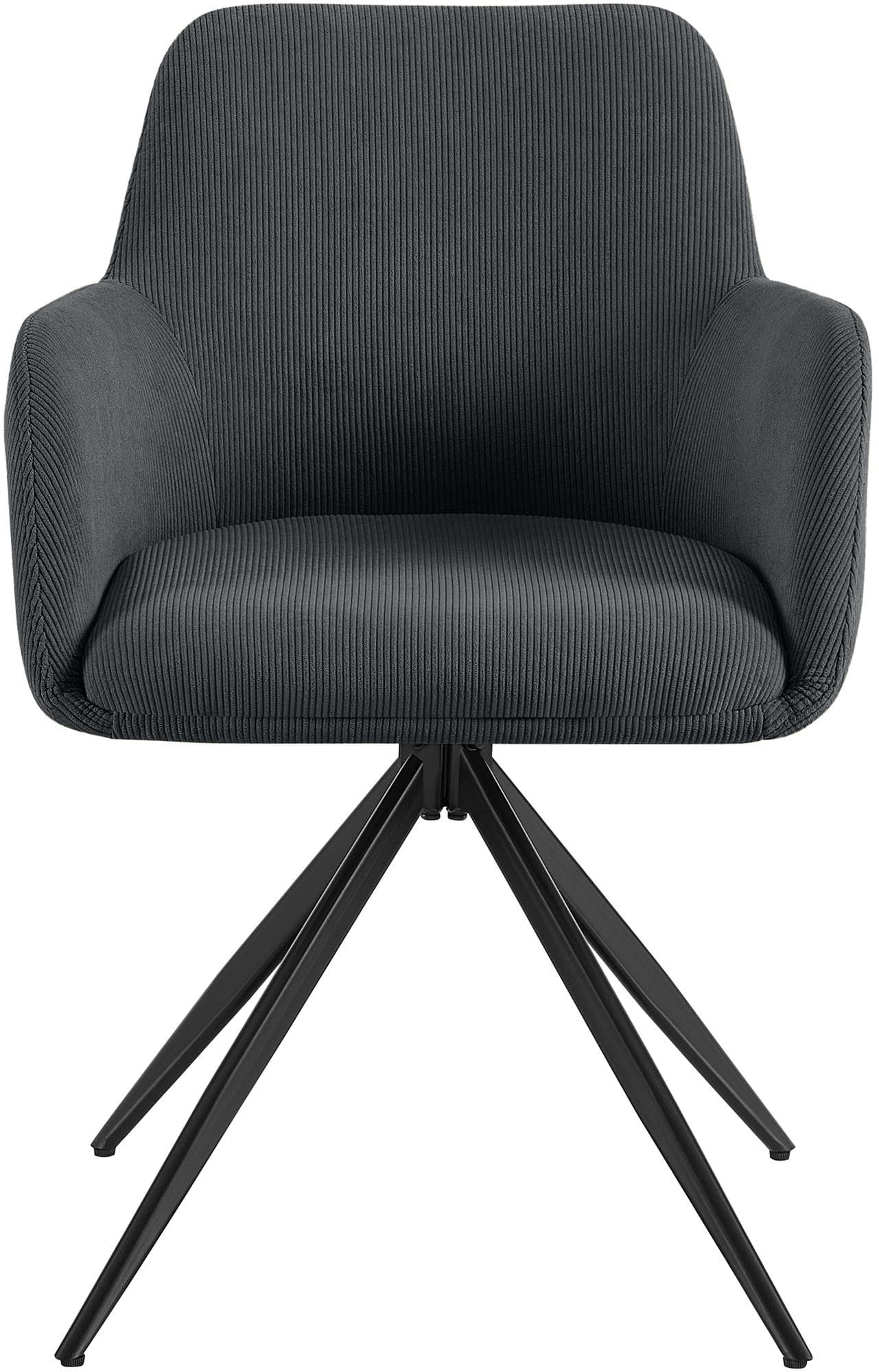 Esszimmerstuhl Olema Cord, schwarz