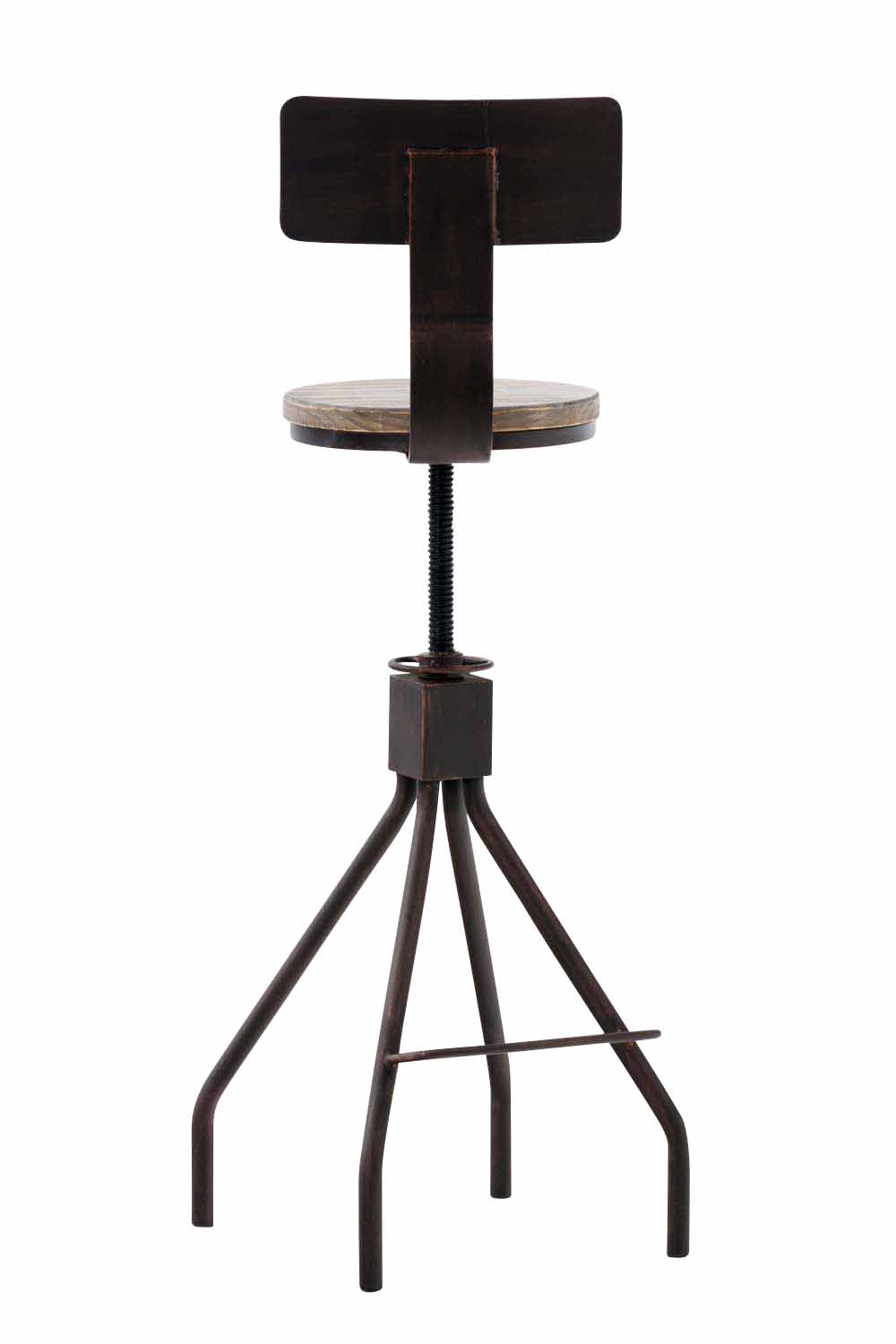 2er Set Barhocker Elko, bronze