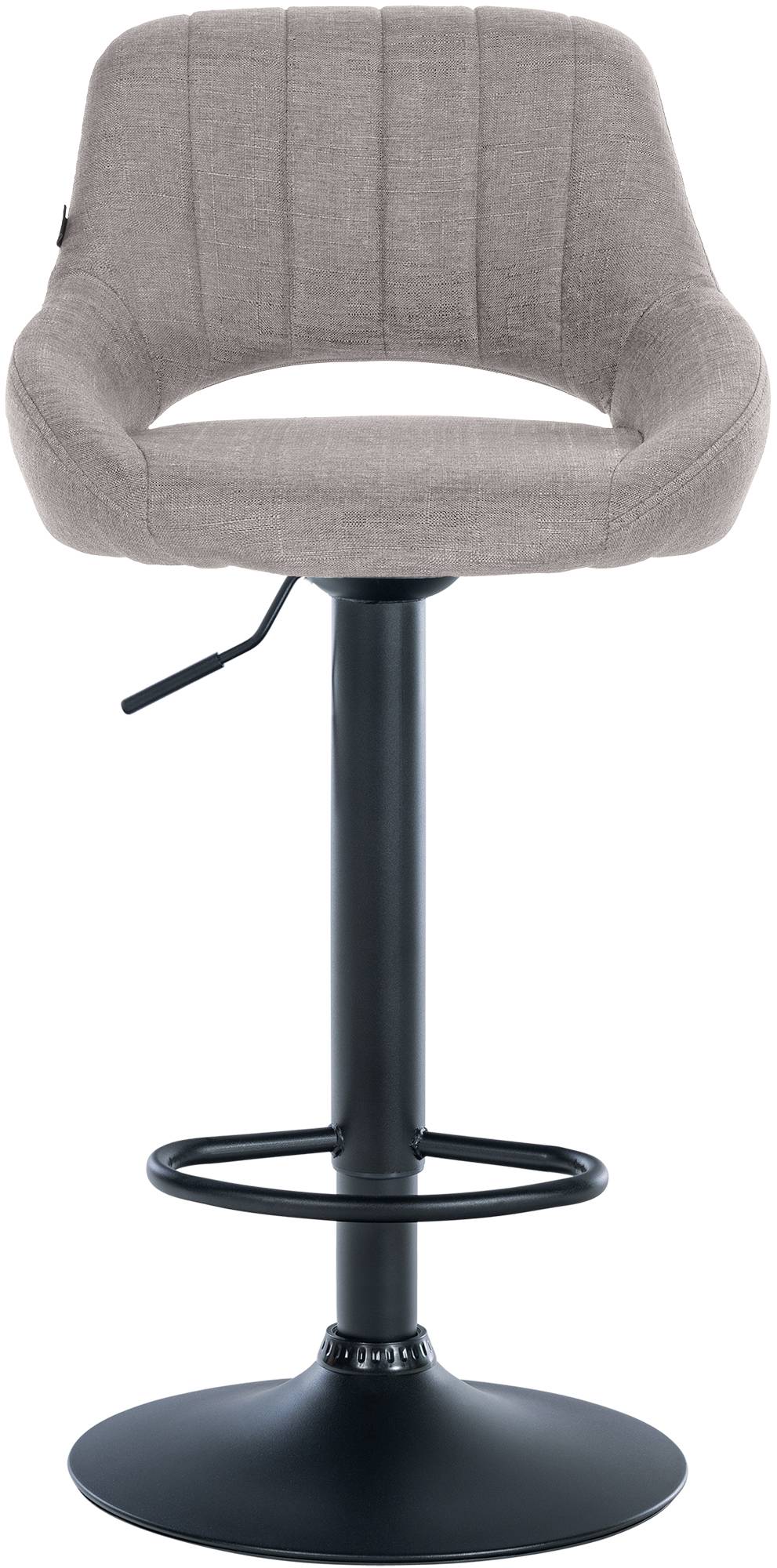 2er Set Barhocker Milet Stoff B, grau