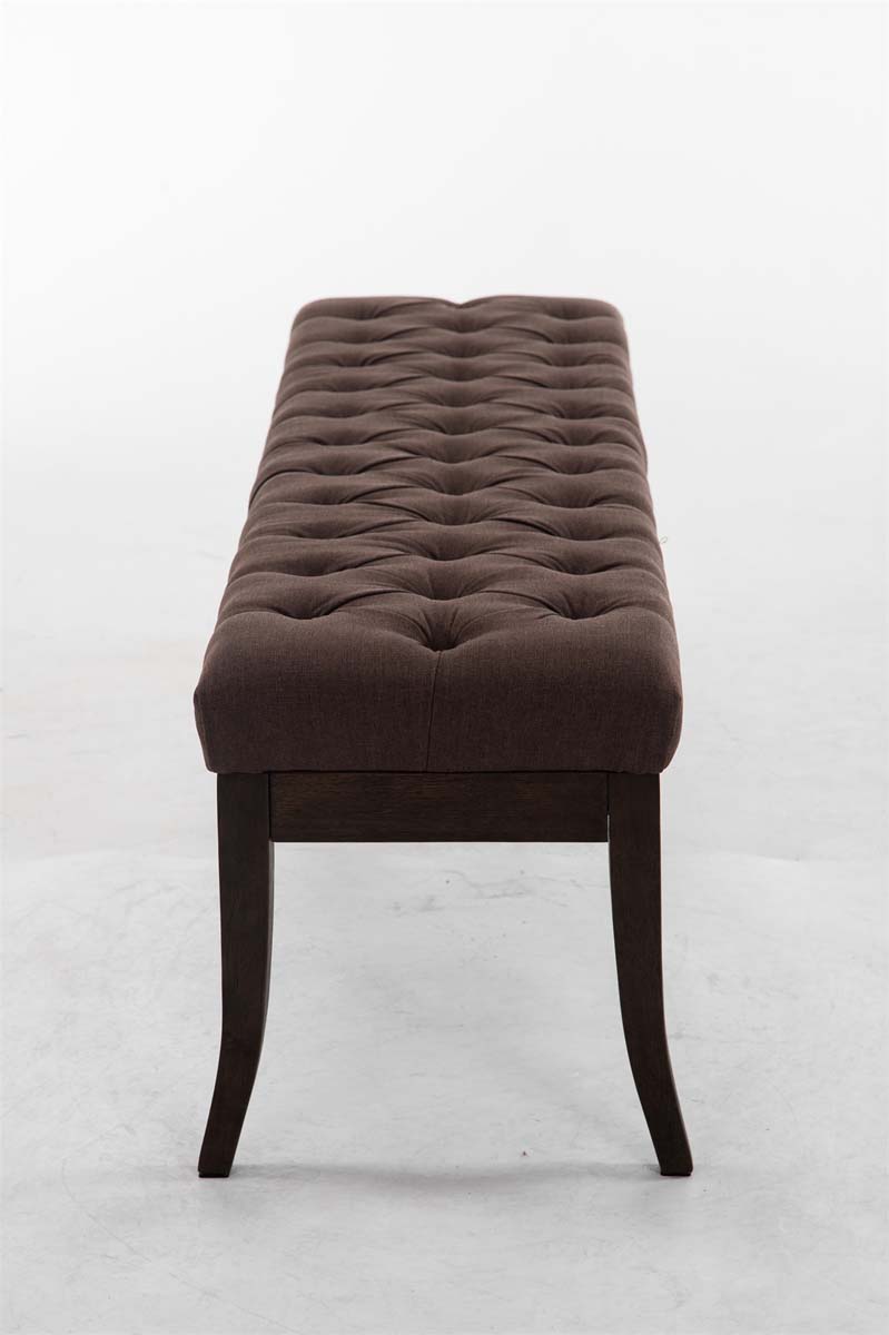 Sitzbank Ramses Stoff antik-dunkel 150, braun