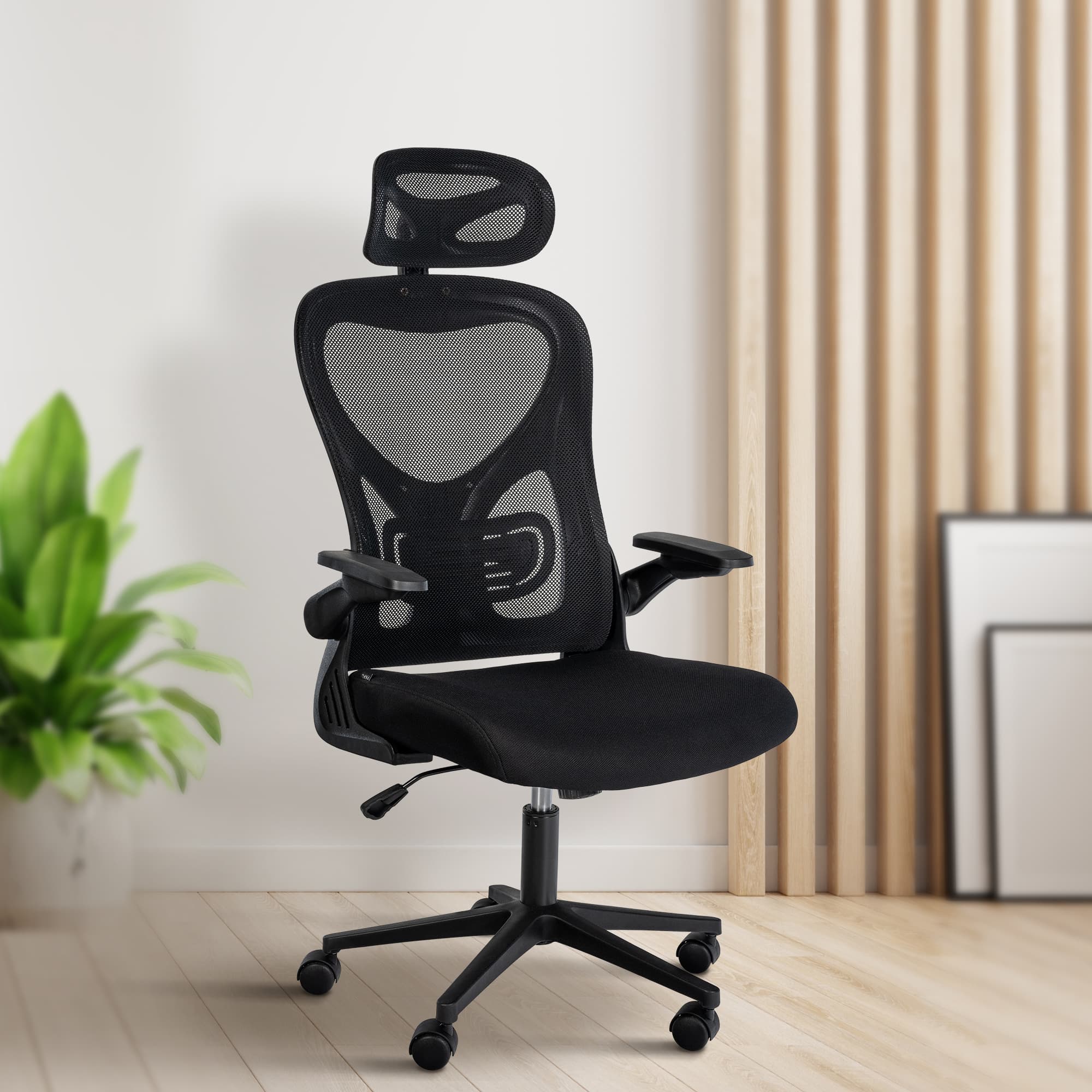 Bürostuhl Roseburg, schwarz