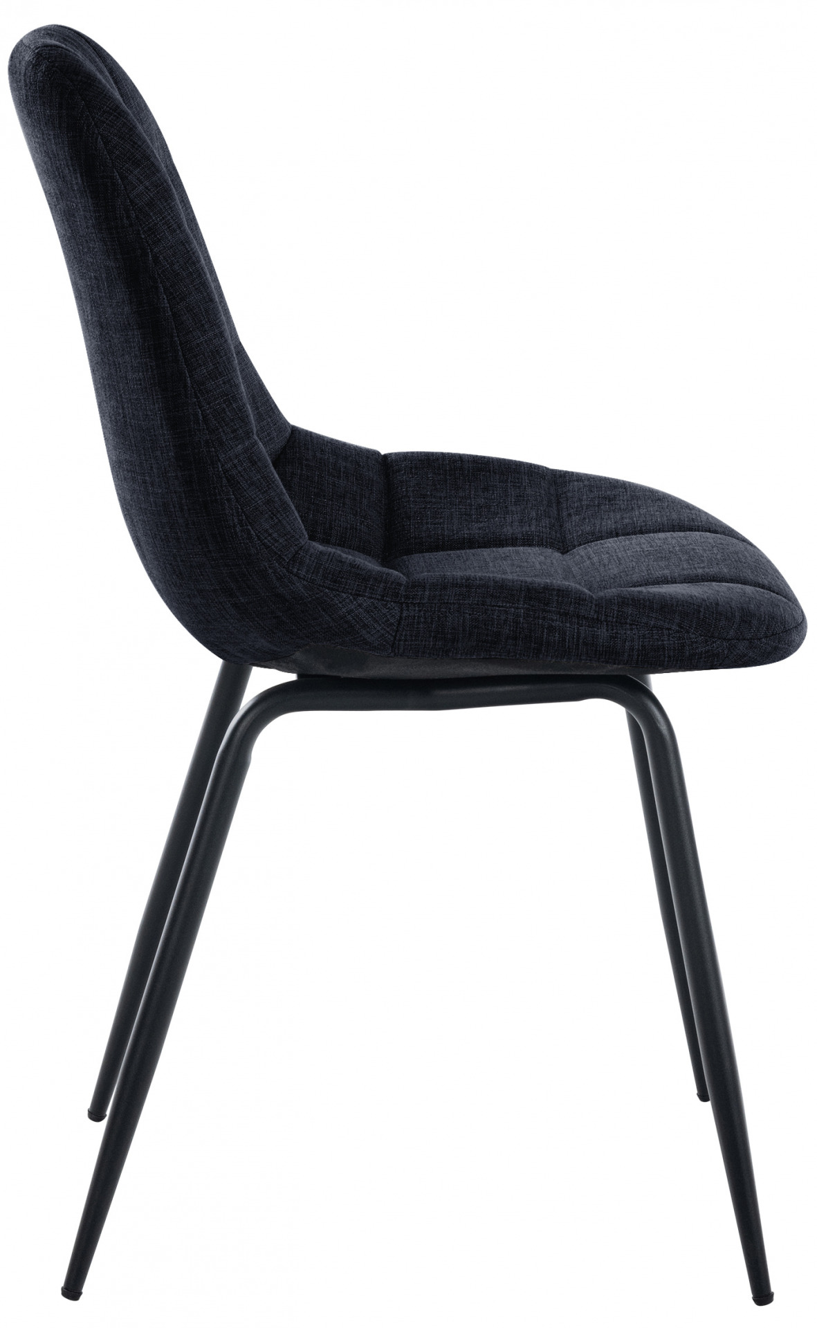 Stuhl Tom Stoff, schwarz