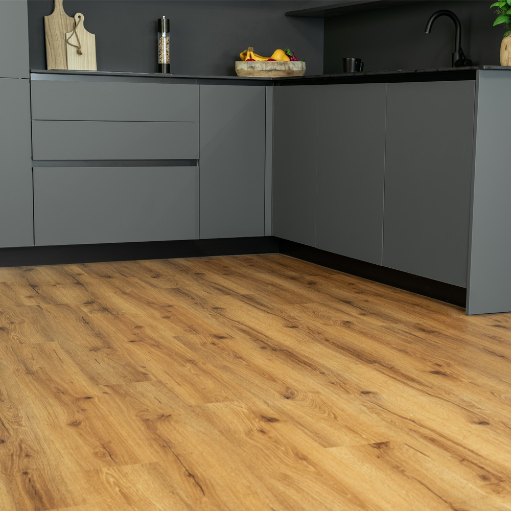 Klick-Vinylboden mit Trittschall LOMEA Eiche - 2 m²