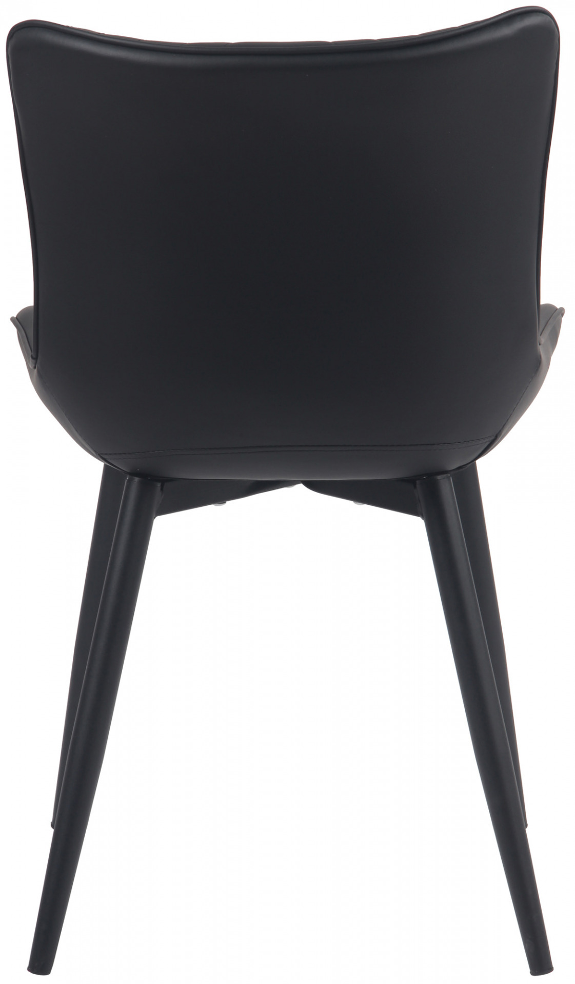 2er Set Stühle Brady Kunstleder, schwarz