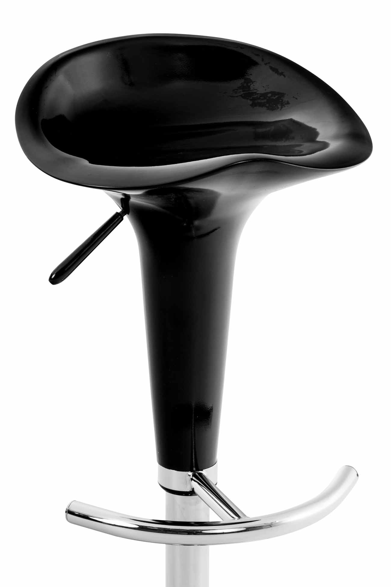 2er Set Barhocker Saddle, schwarz