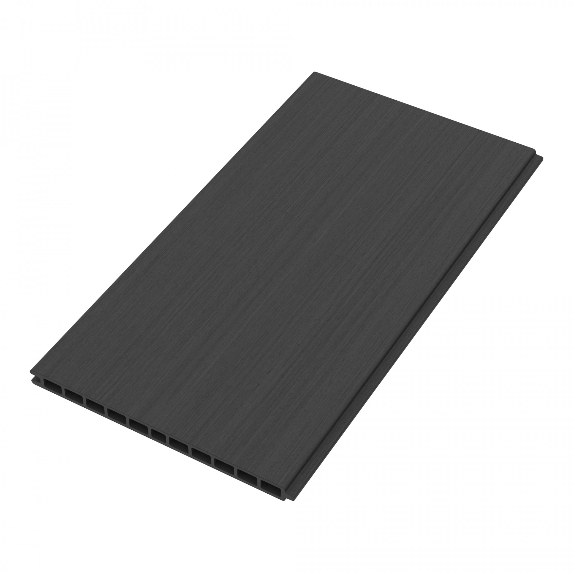 MAX -XL WPC-Steckzaun, charcoal, 300 x 20 x 1790 mm, coextrudiert