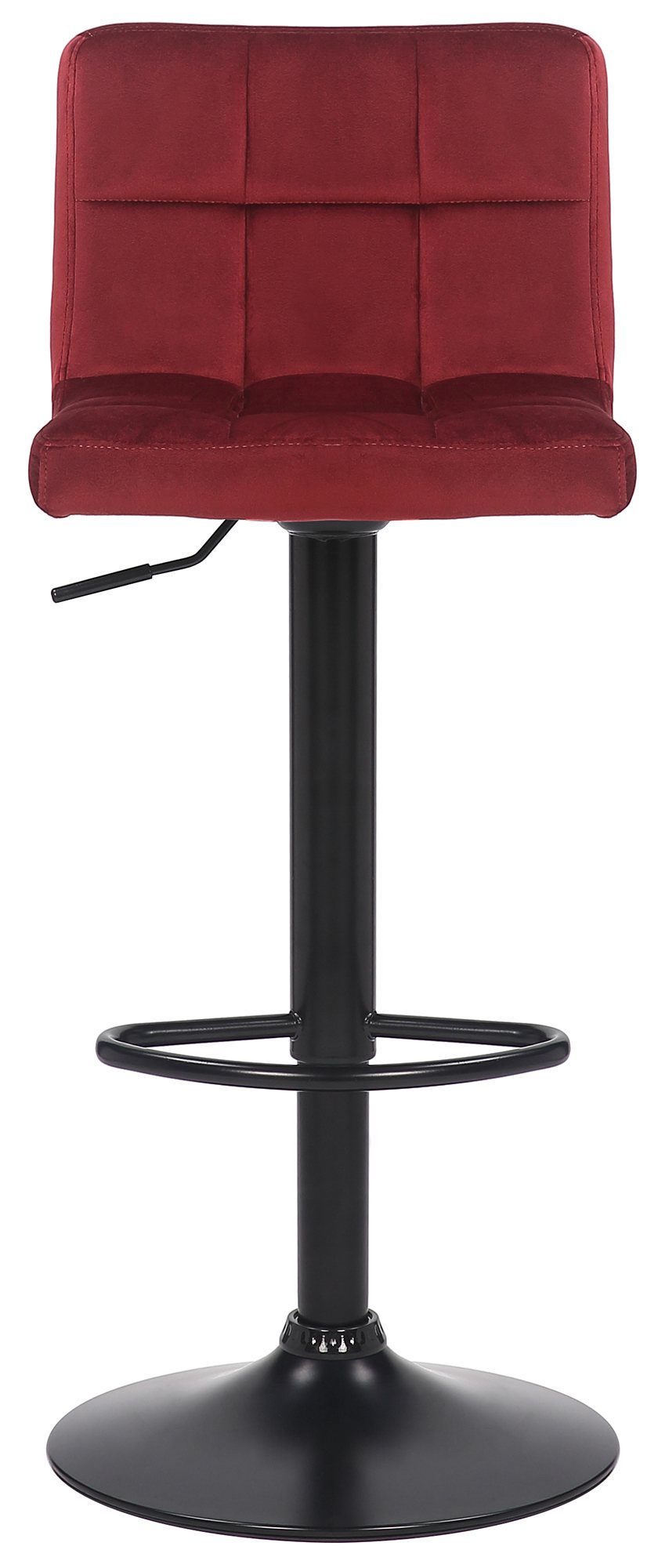 Barhocker Feni Samt, rot