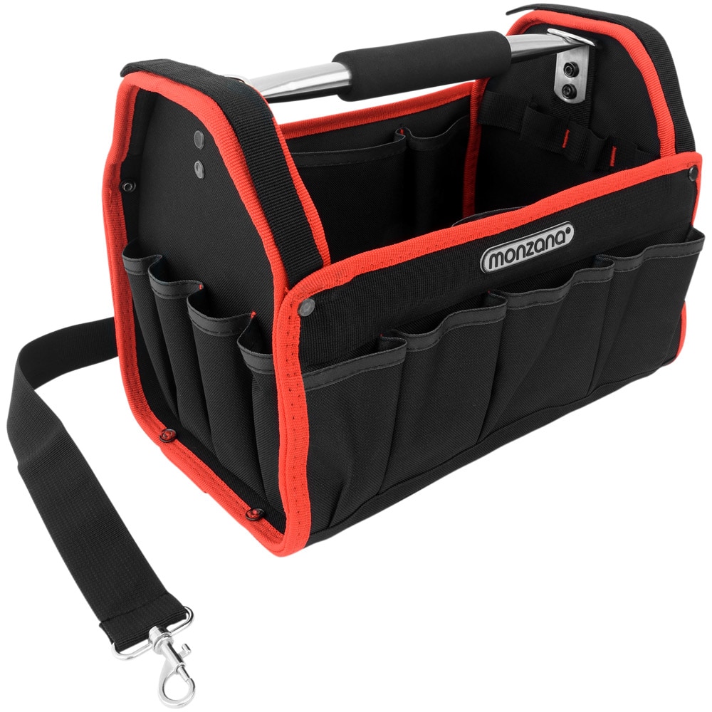 Werkzeugtasche Schwarz/Rot 33cm