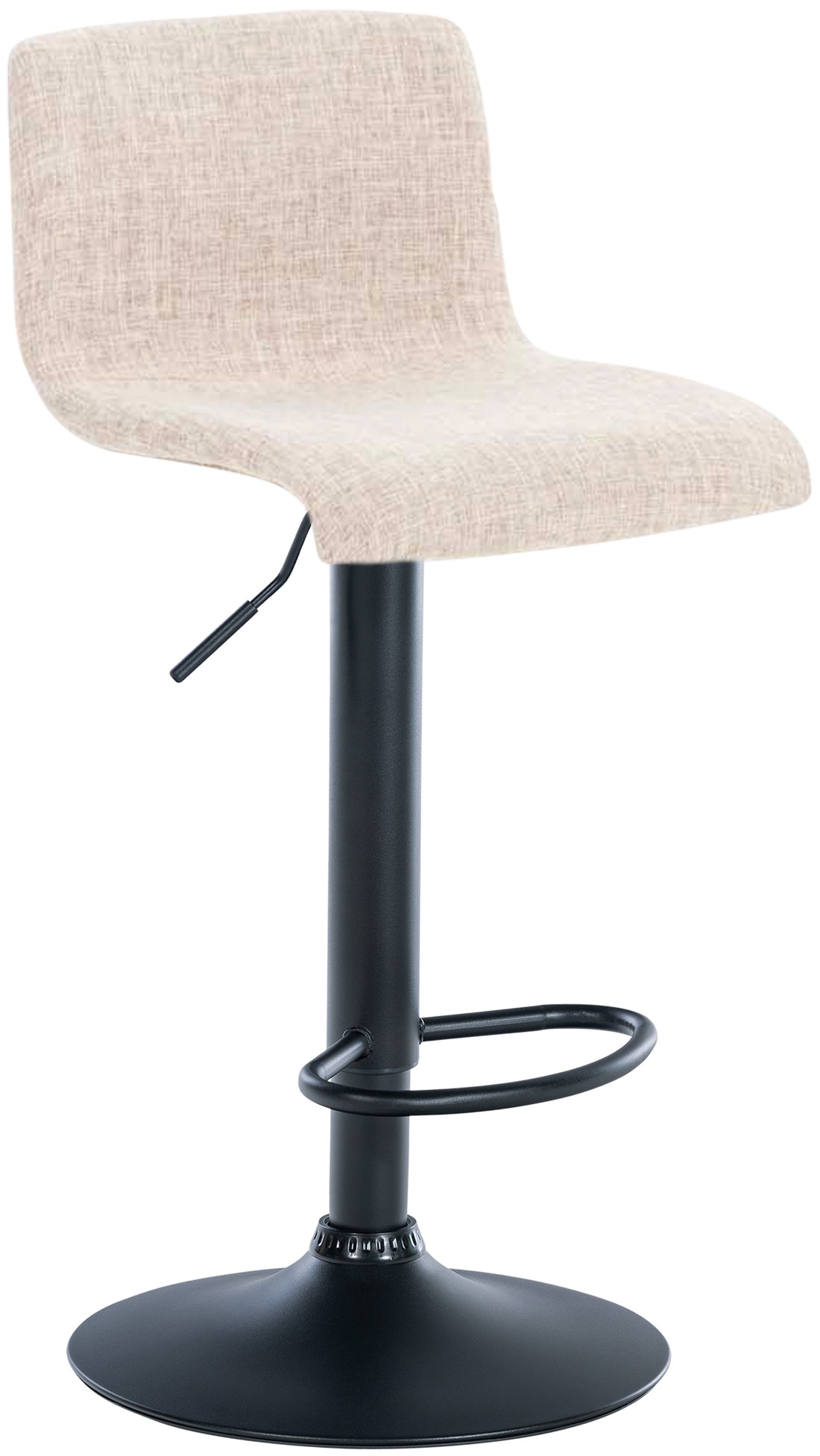 Barhocker Hoover Stoff B, creme