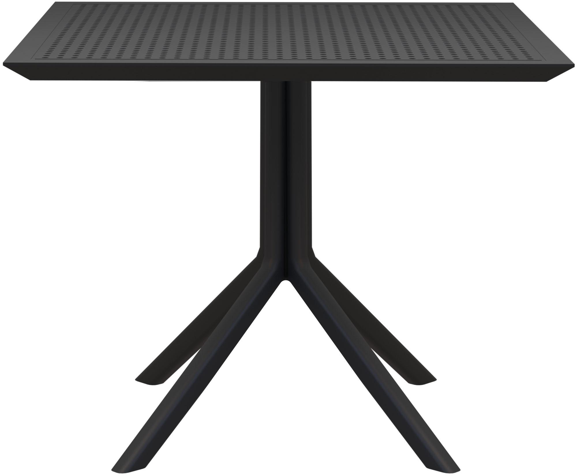 Tisch Sky 80 cm, schwarz