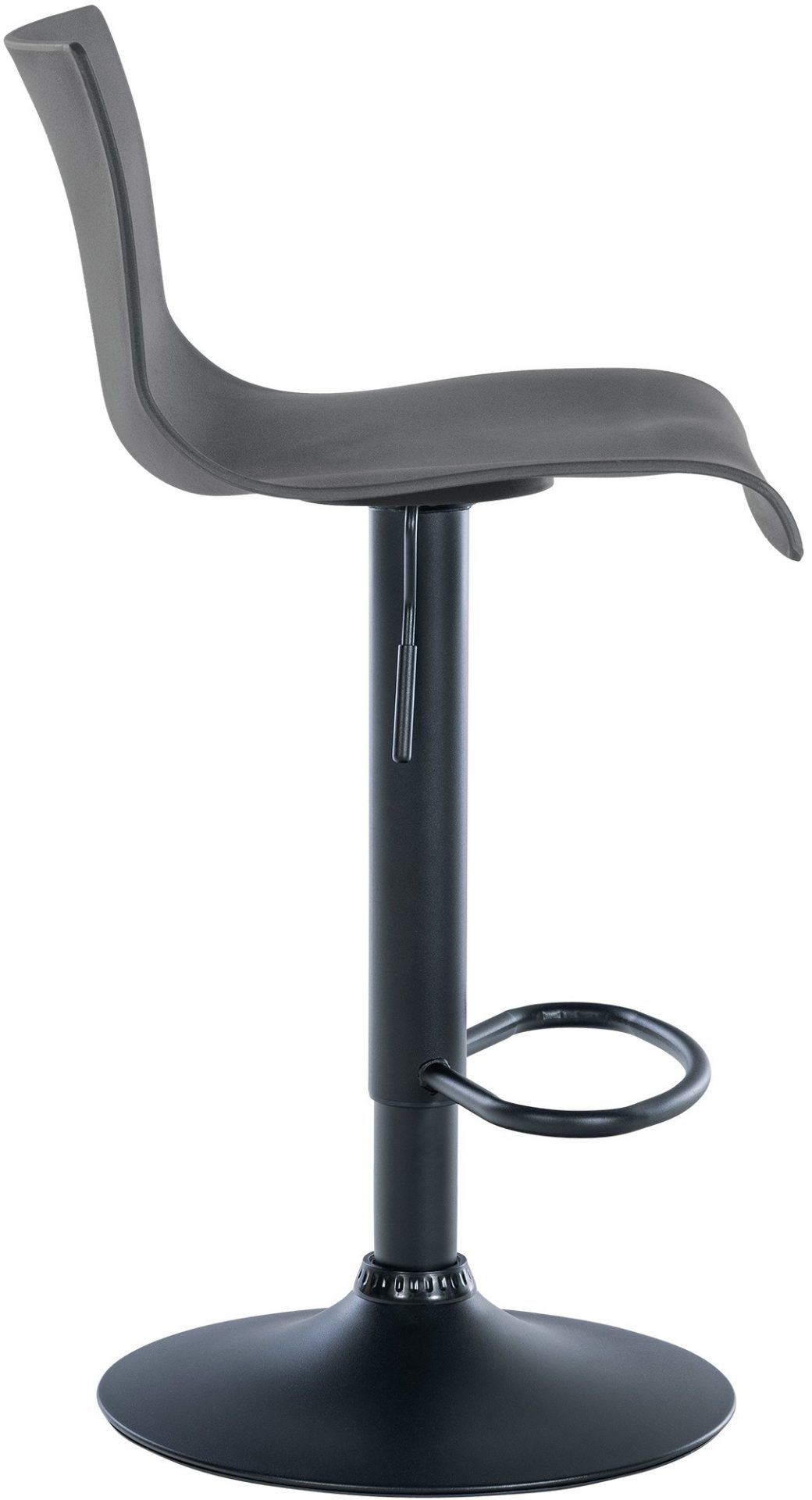 2er Set Barhocker Branford Kunststoff, grau
