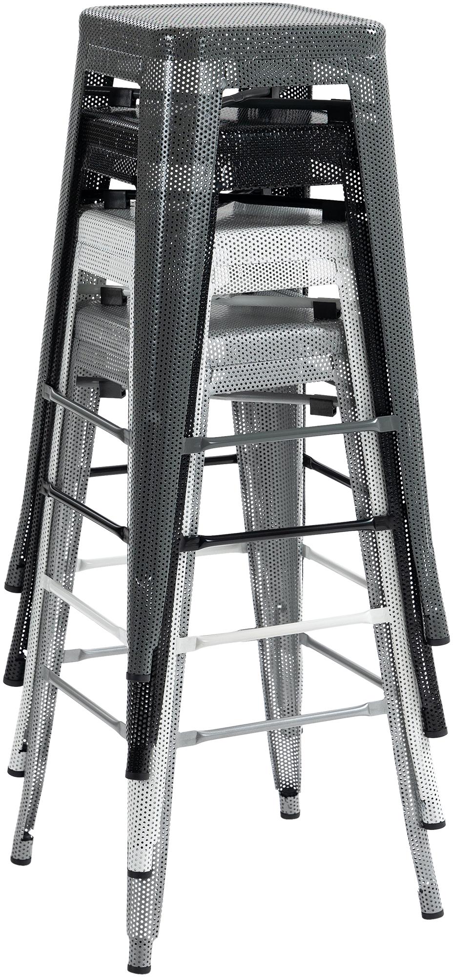 Barhocker Fletcher, grau