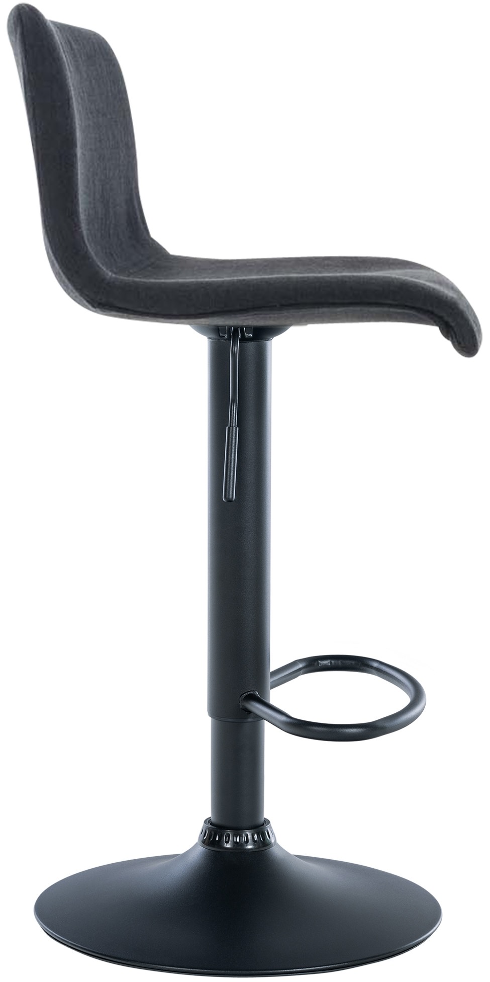 Barhocker Hoover Stoff B, schwarz