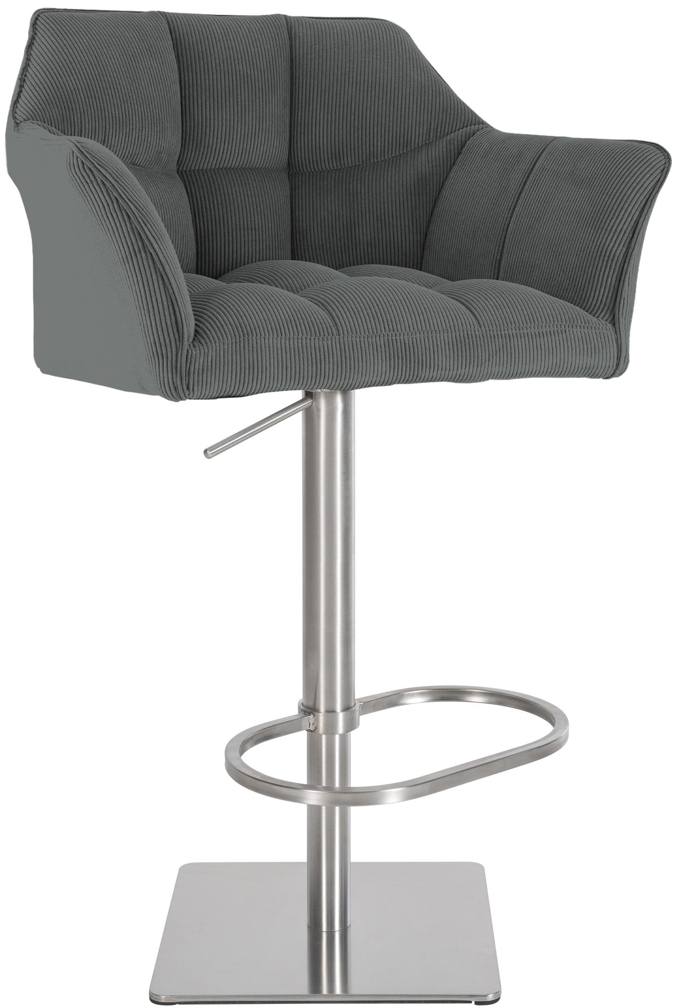 Barhocker Damaso E Cord, grau