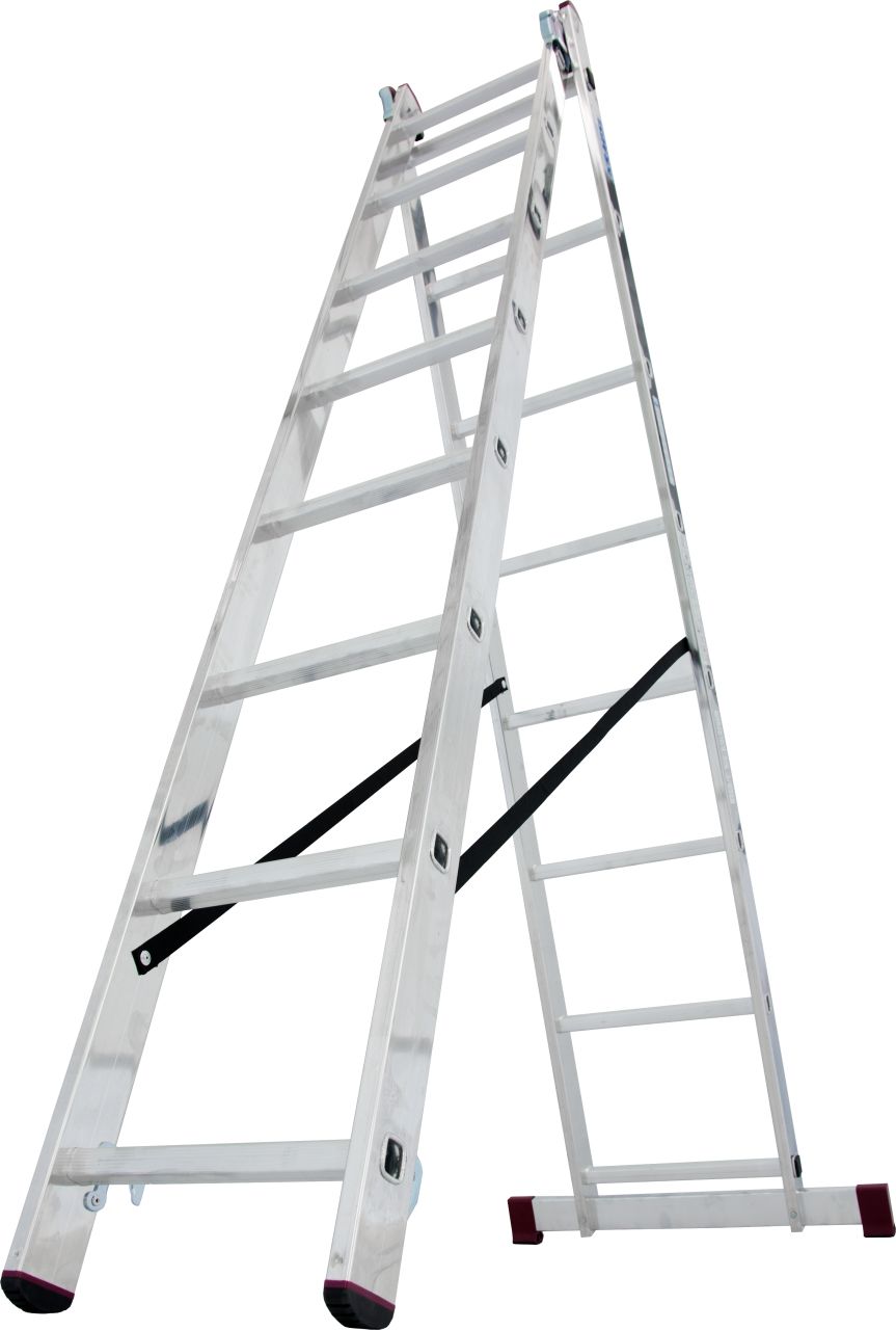 CORDA Mehrzweckleiter 2x8 Sprossen
