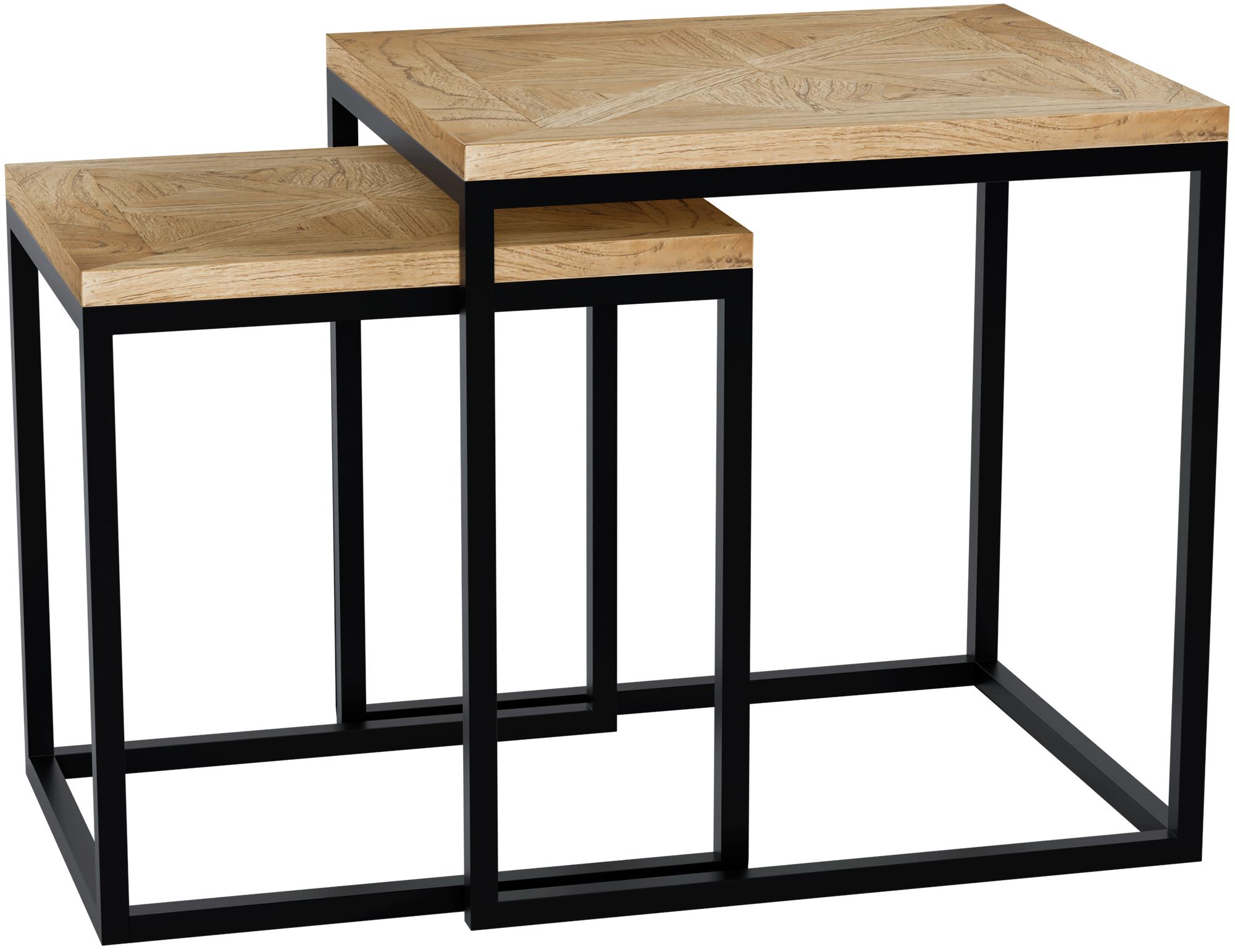 Beistelltisch 2er Set Talero, natura