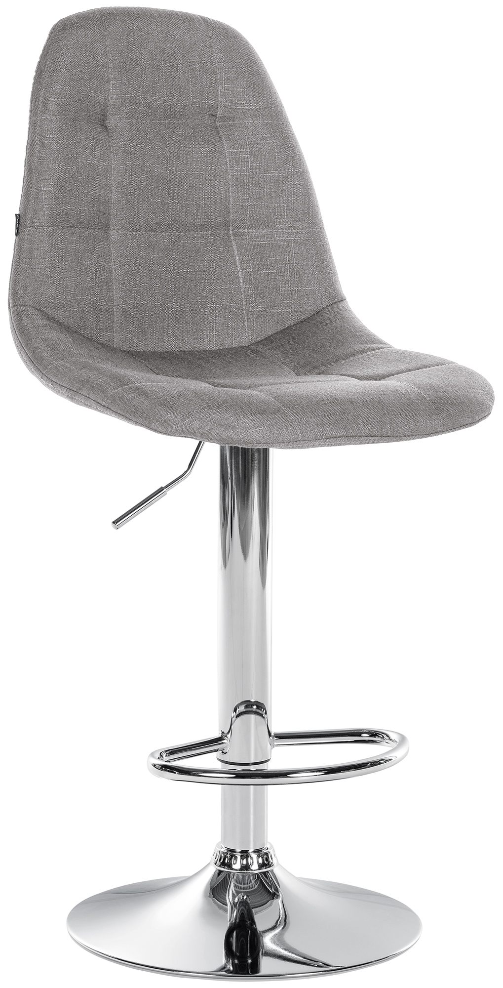 Barhocker Elmore Stoff C, grau