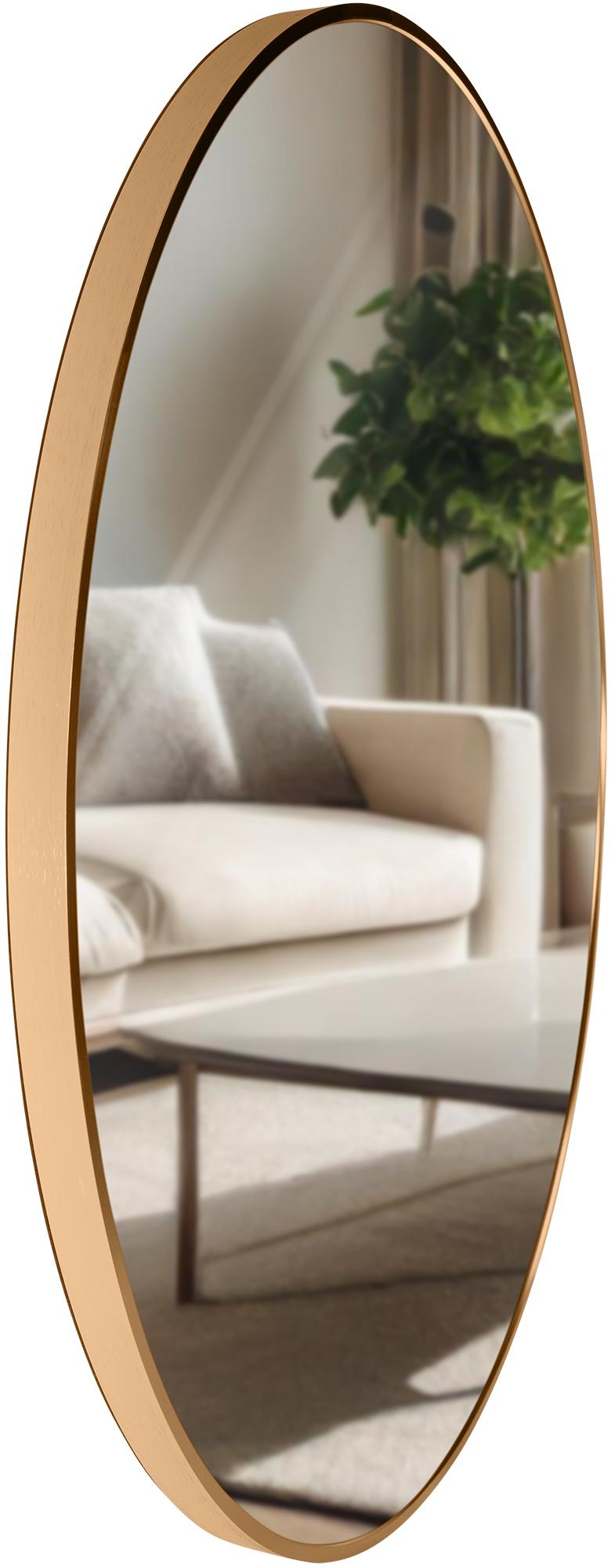 Wandspiegel Elsie XL, gold matt