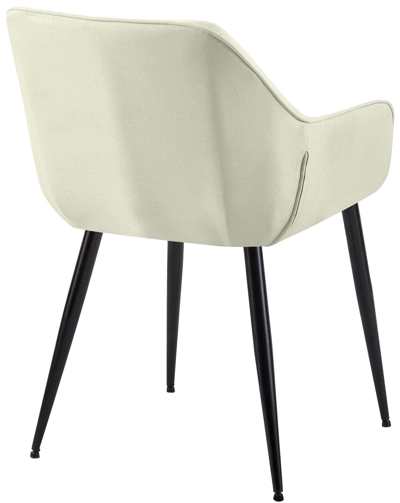 Esszimmerstuhl Luena Stoff, creme