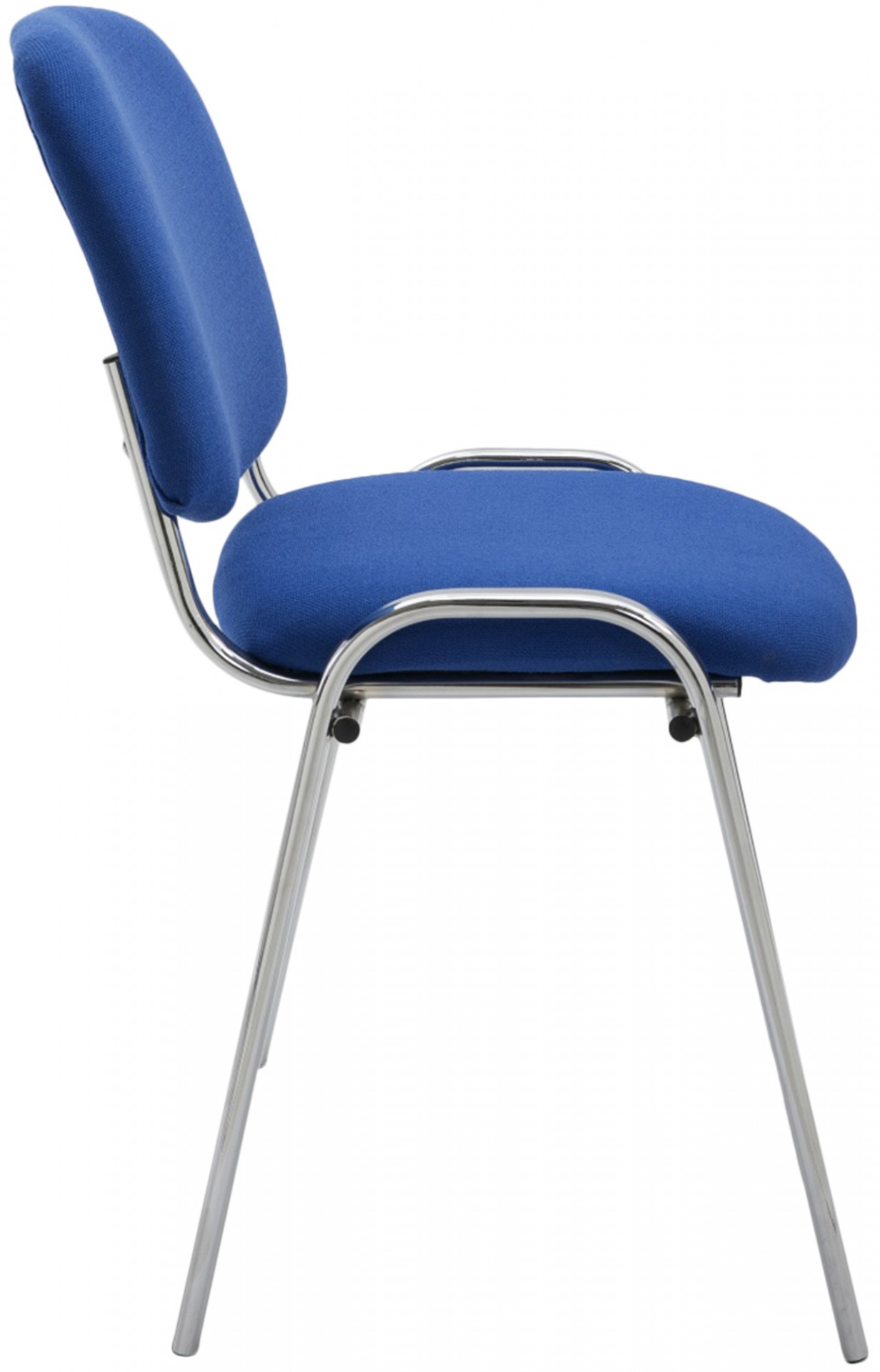 Besucherstuhl Ken C Stoff, blau
