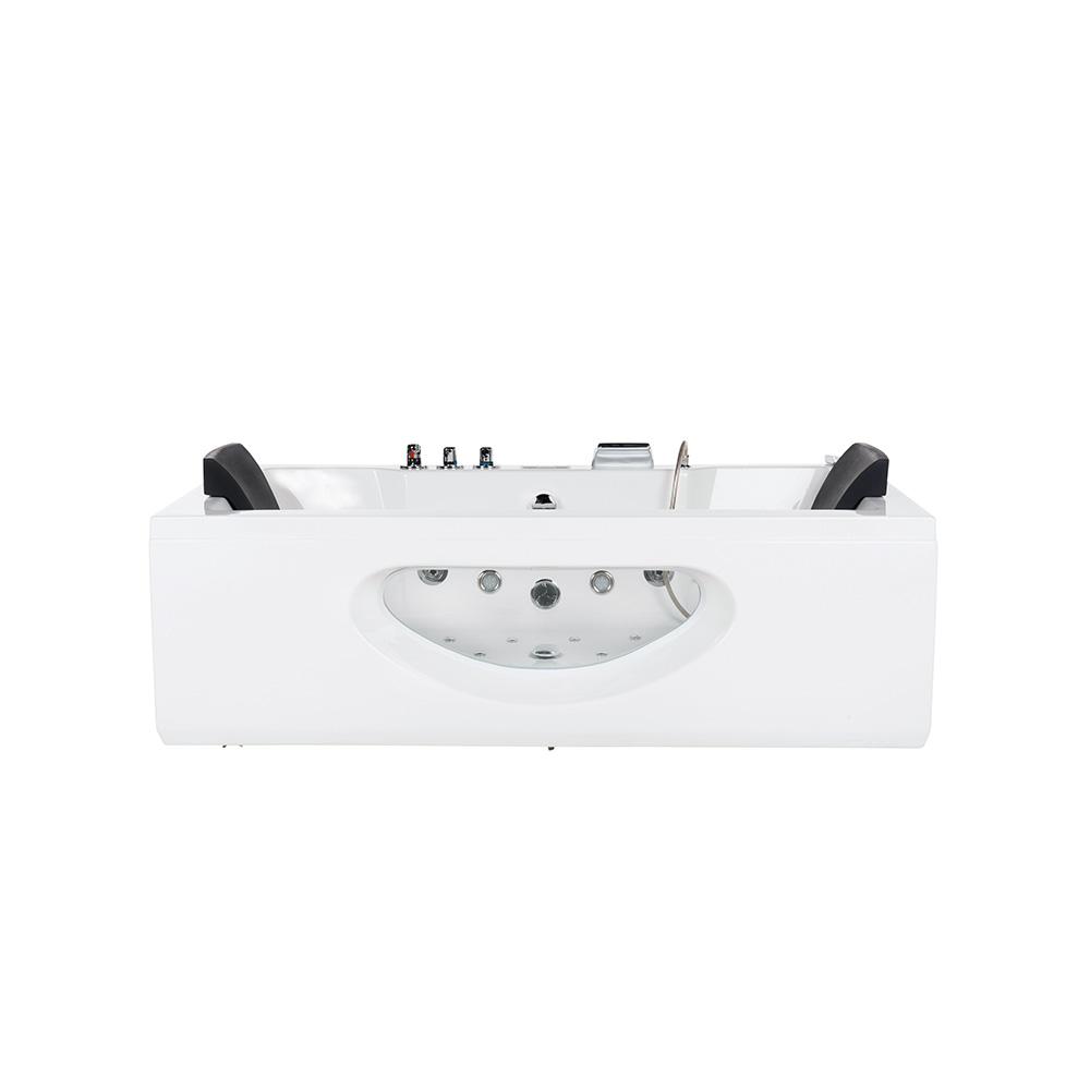 Whirlpool Badewanne mit Lichttherapie LAGUNA M - 180 x 90 cm
