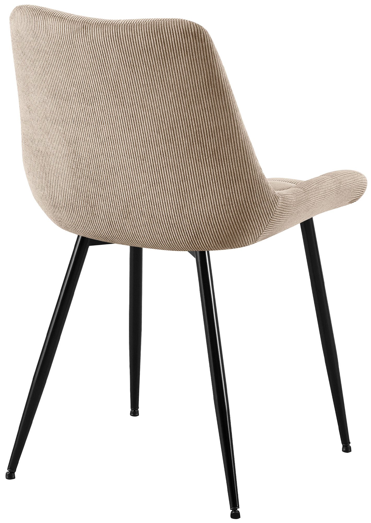 Esszimmerstuhl Sardna Cord, taupe