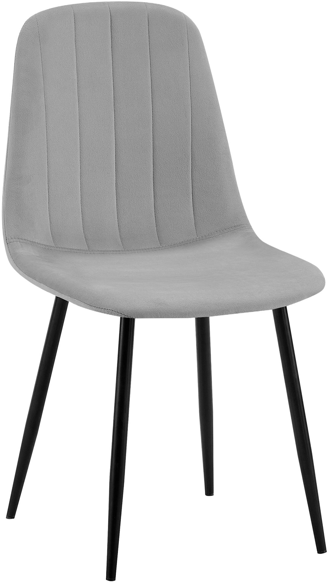 Esszimmerstuhl Baxter Samt, grau